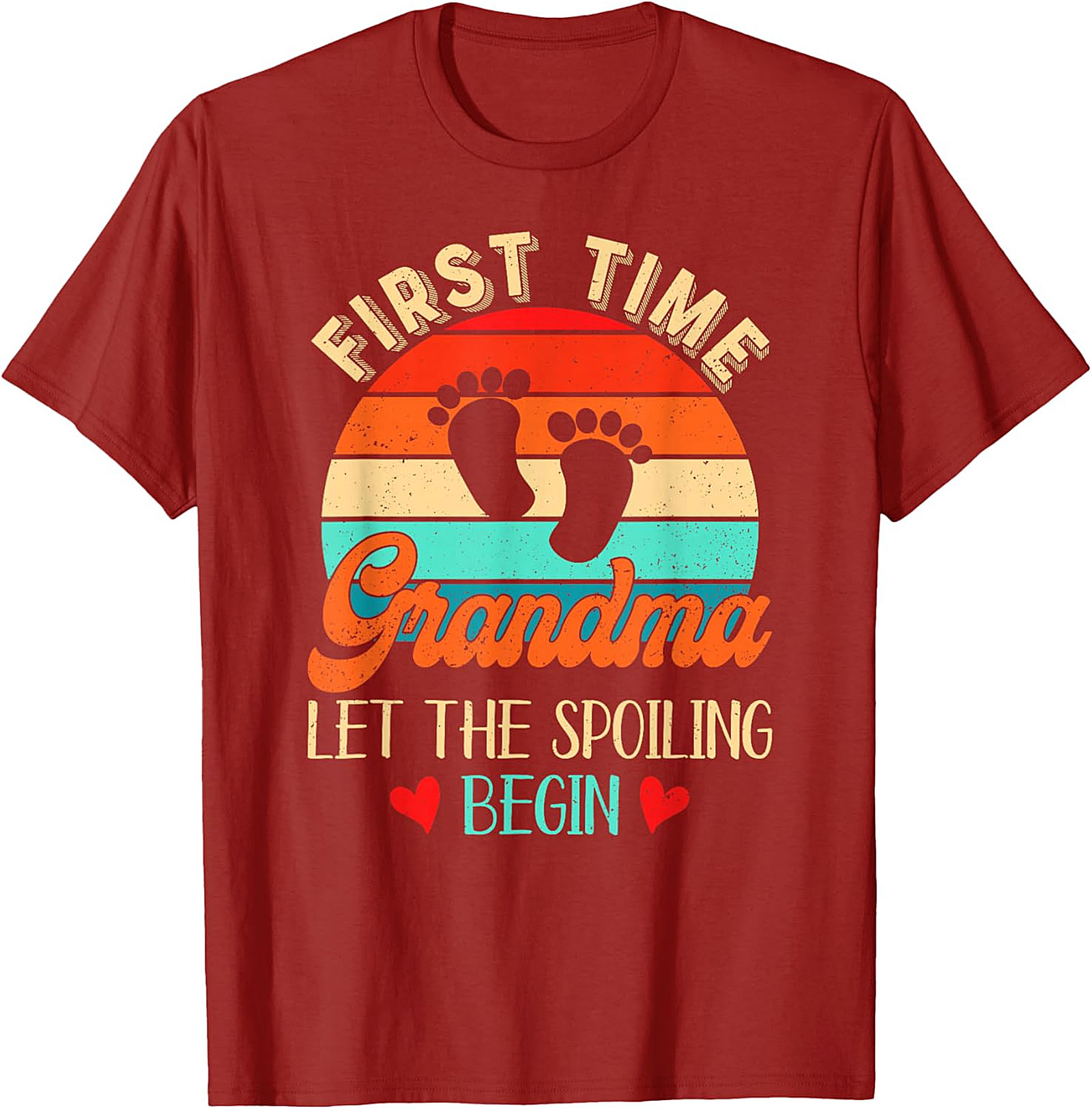 First Time Grandma Let The Spoiling Begin T-shirt - New Grandma Gift