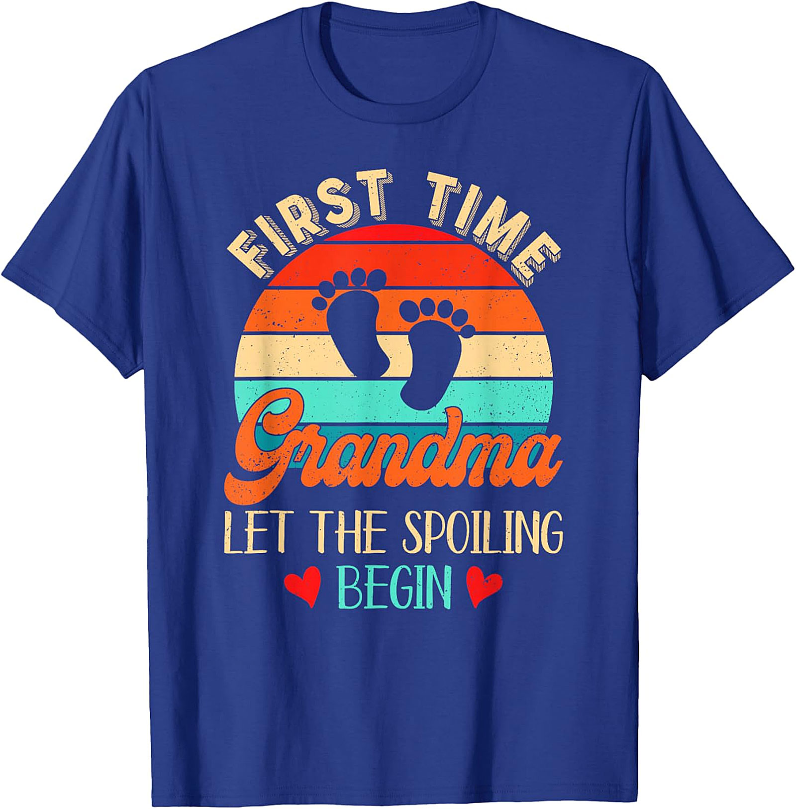 First Time Grandma Let The Spoiling Begin T-shirt - New Grandma Gift