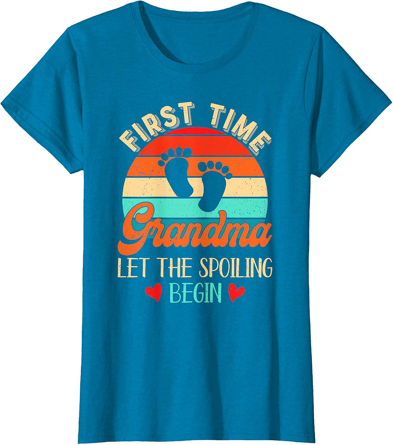 First Time Grandma Let The Spoiling Begin T-shirt - New Grandma Gift