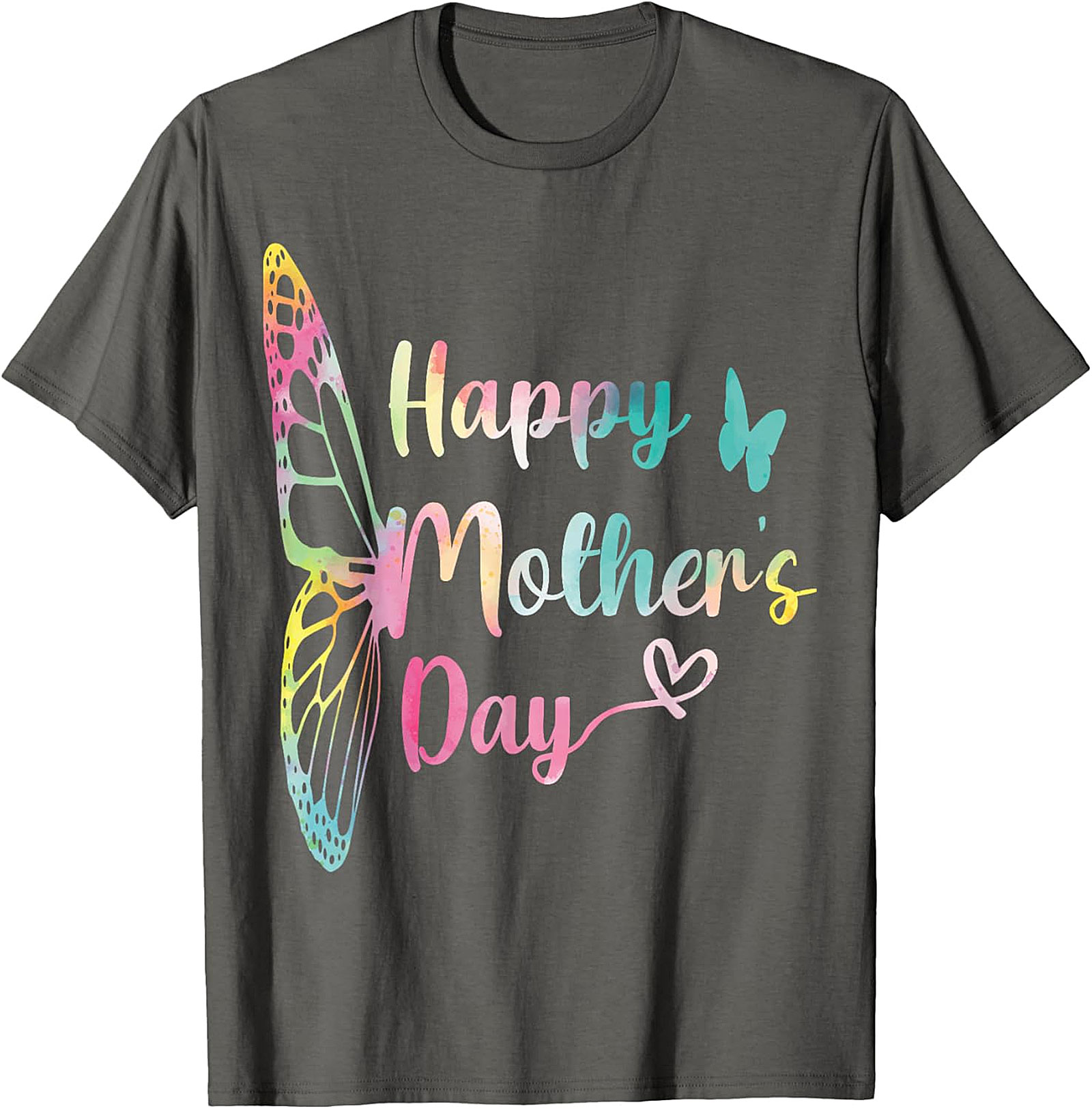 Happy Mother's Day Butterfly T-Shirt Soft Cotton Gift Tee