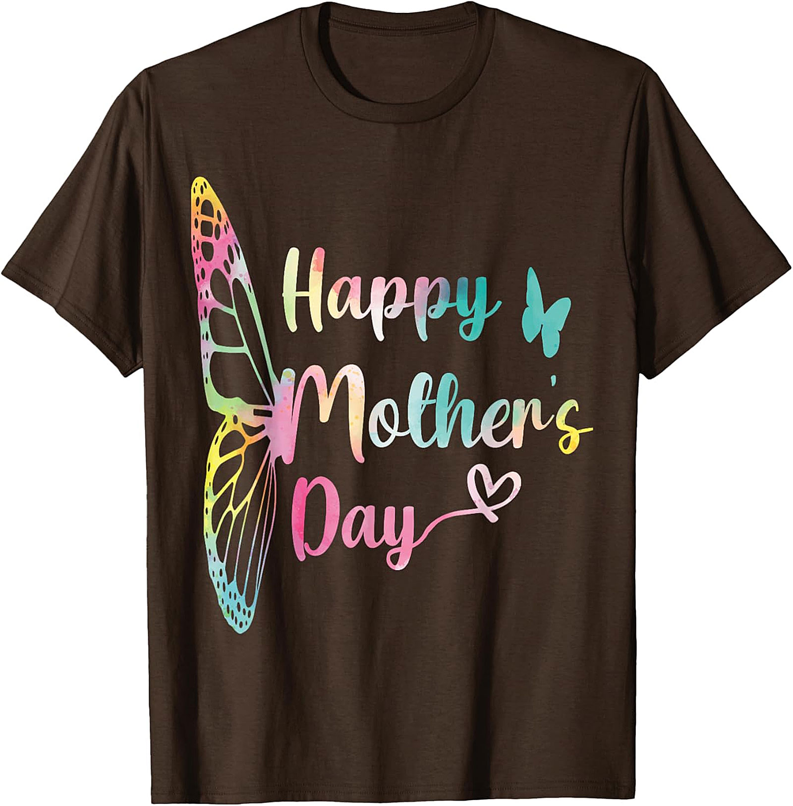 Happy Mother's Day Butterfly T-Shirt Soft Cotton Gift Tee