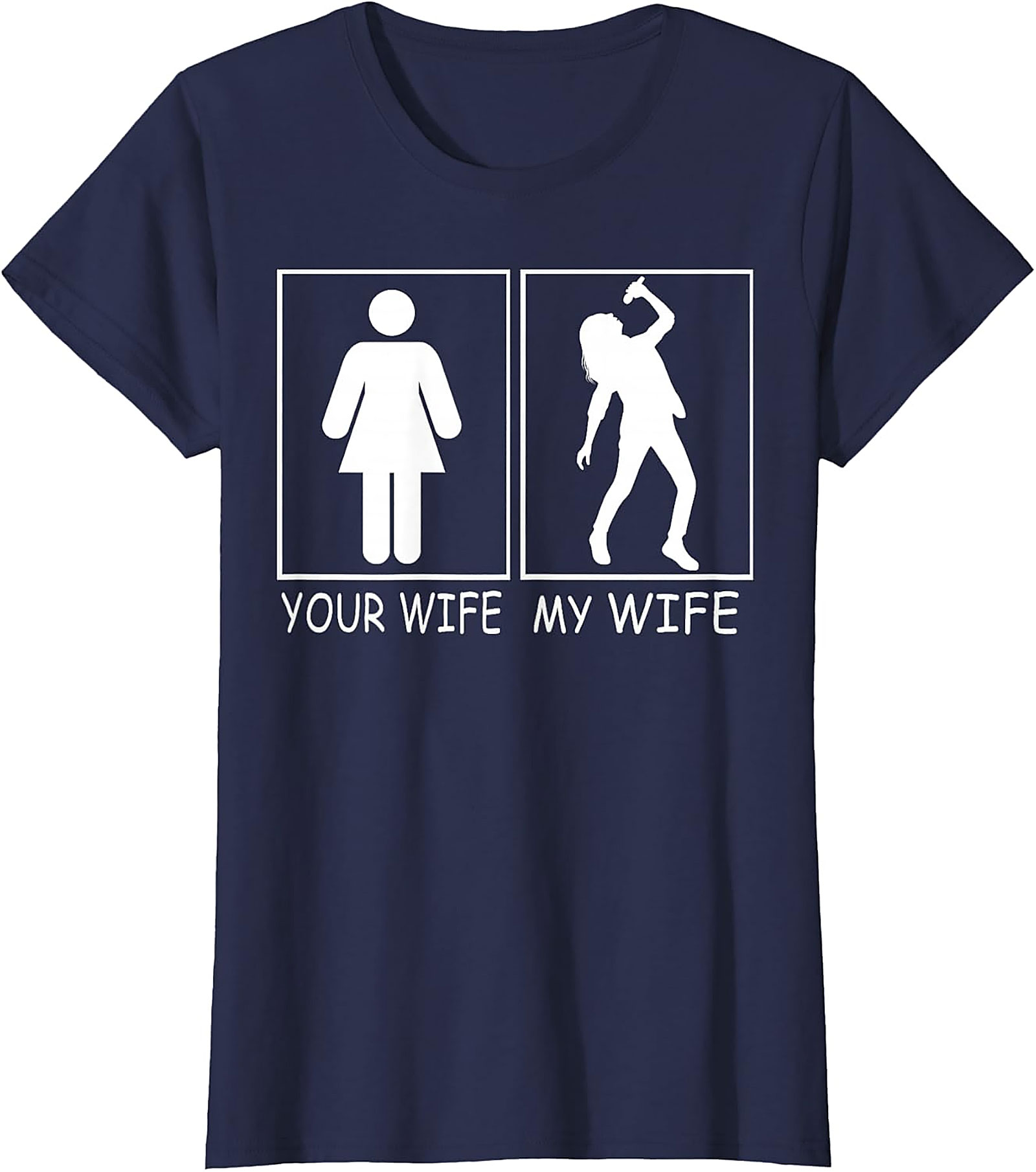 Your Wife My Wife Rockstar T-shirt | Funny Singer Graphic Tee