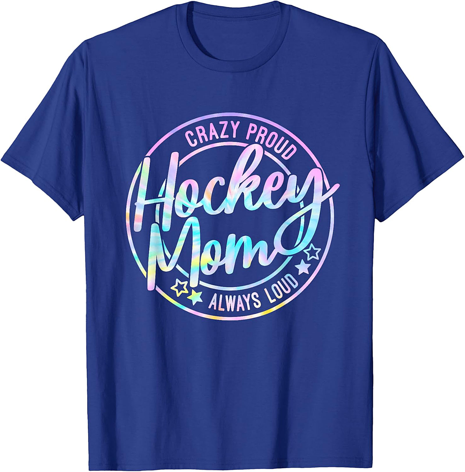 Crazy Proud Hockey Mom T-Shirt Funny Graphic Tee