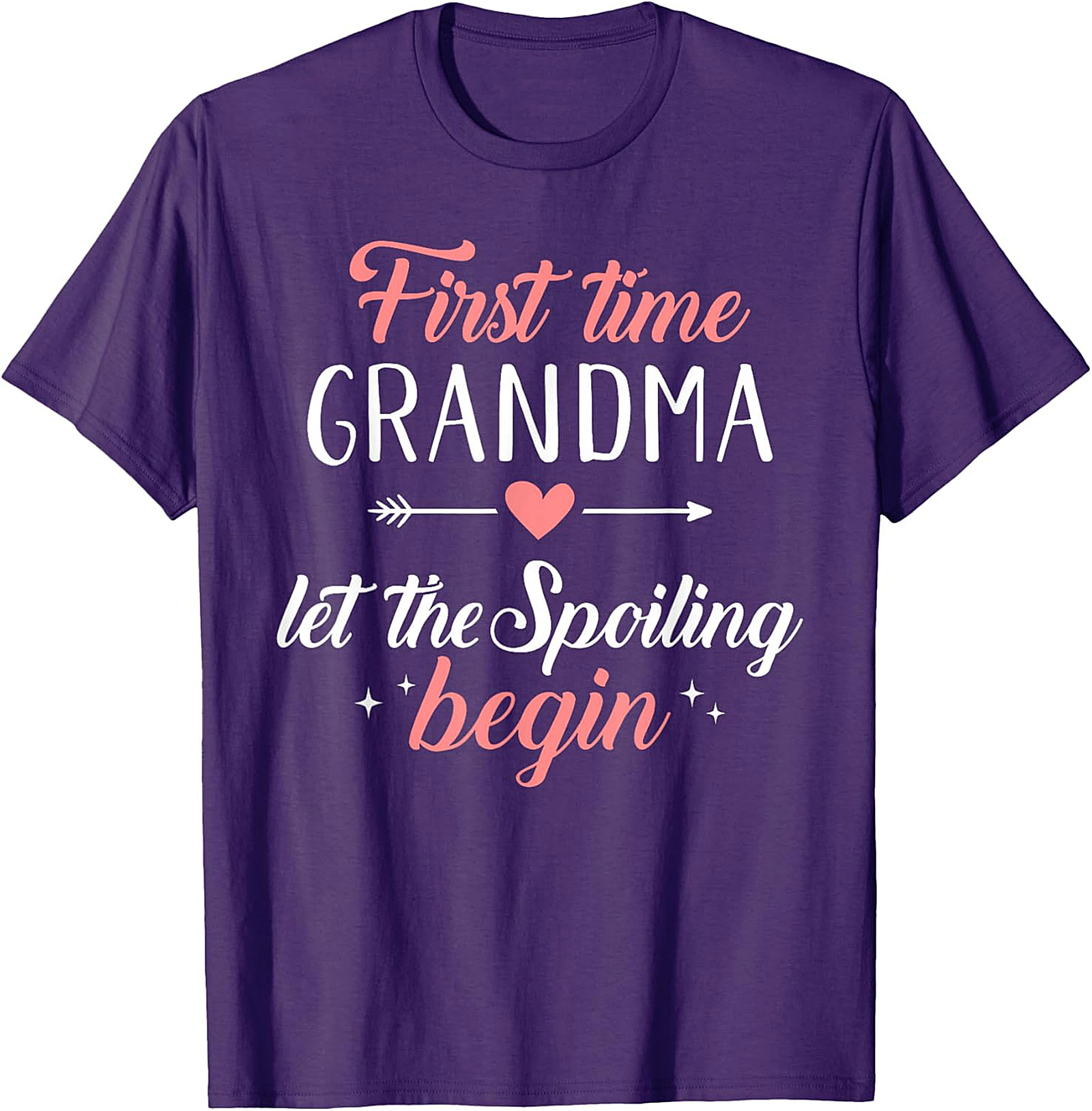 First Time Grandma Let The Spoiling Begin T-shirt | New Nana Gift
