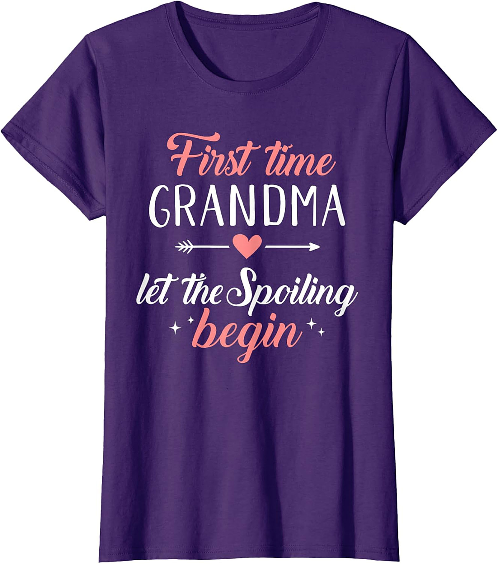 First Time Grandma Let The Spoiling Begin T-shirt | New Nana Gift