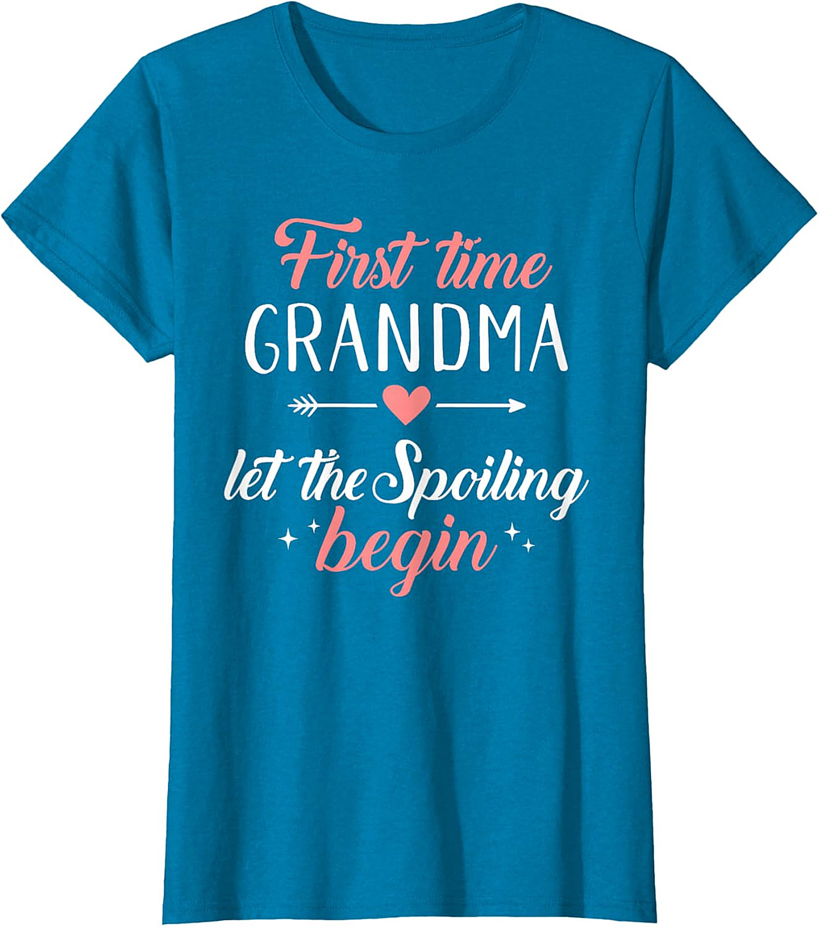 First Time Grandma Let The Spoiling Begin T-shirt | New Nana Gift
