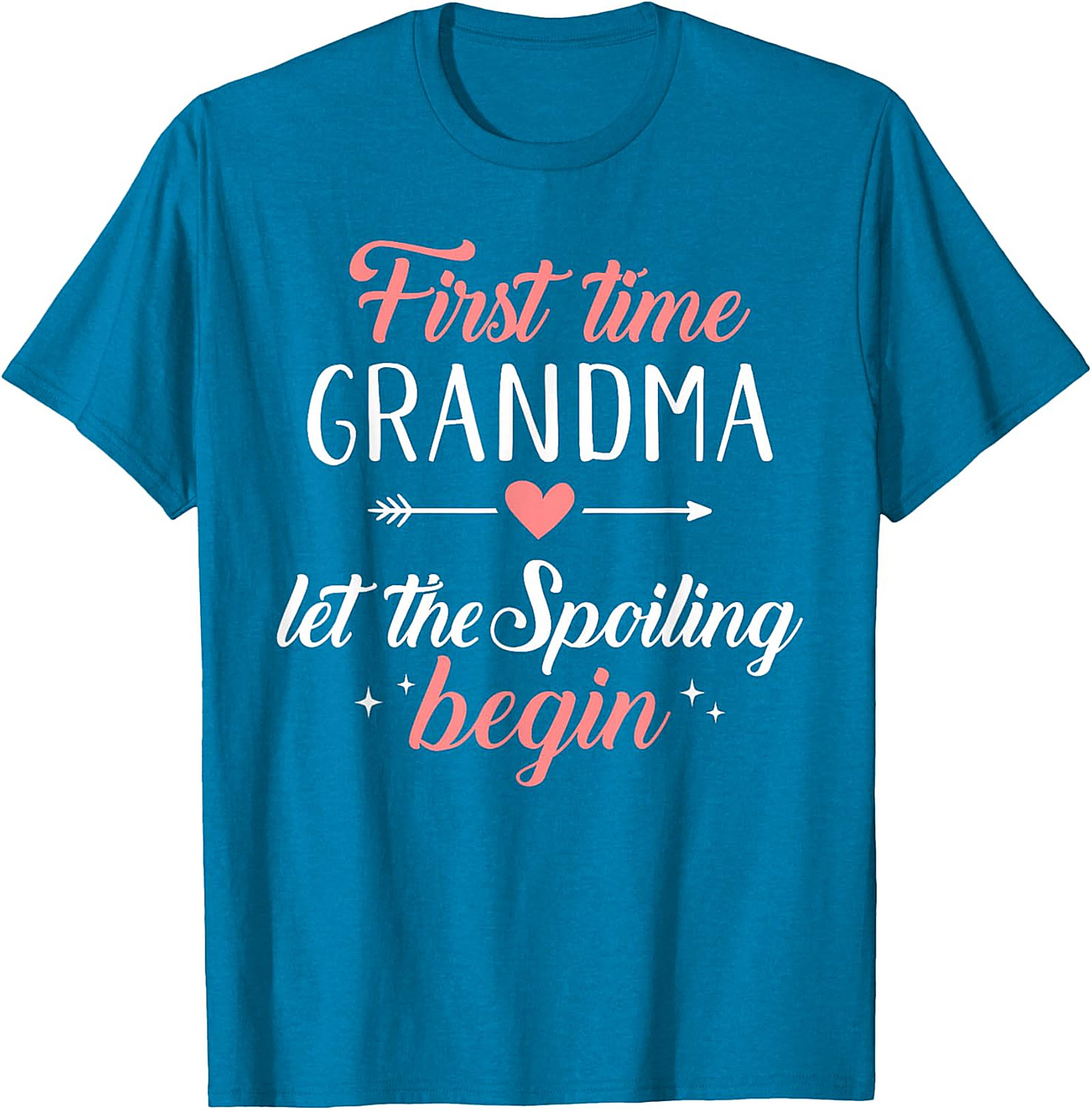 First Time Grandma Let The Spoiling Begin T-shirt | New Nana Gift