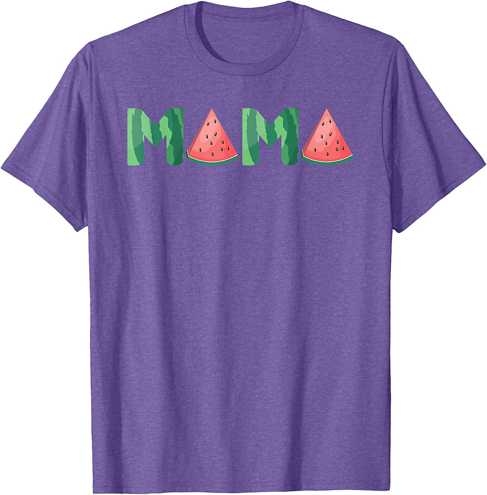 Watermelon Mama T-Shirt Sweet Summer Graphic Tee for Moms