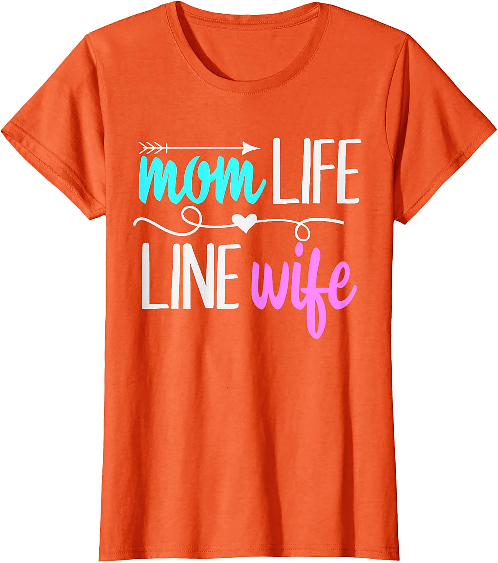 Mom Life Line Wife T-shirt | Lineman Family Graphic Tee