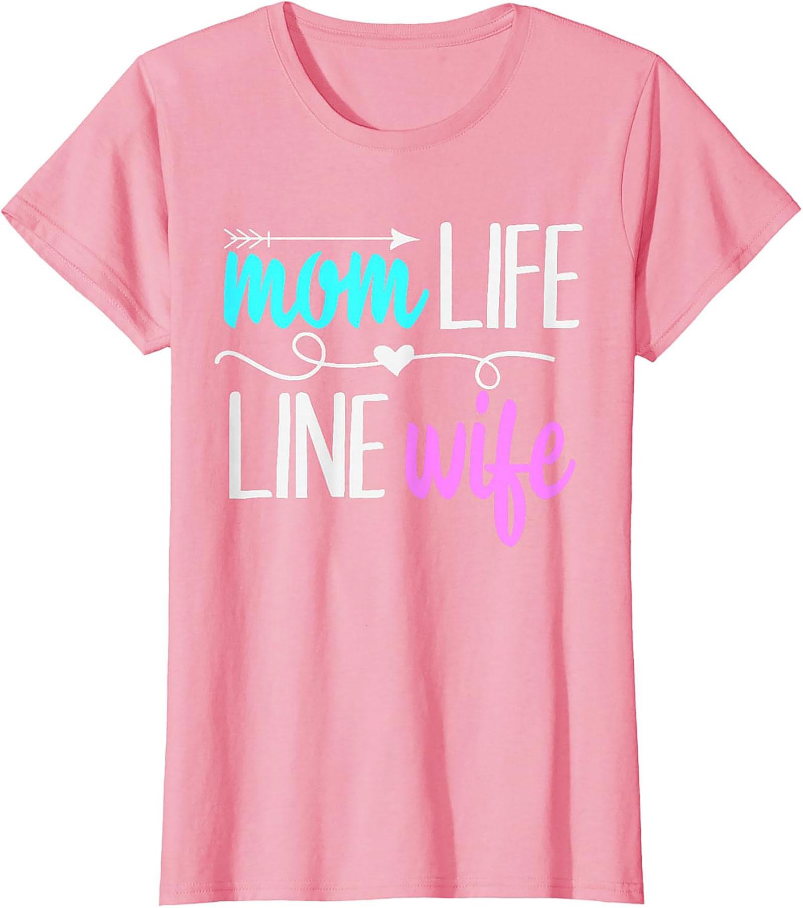 Mom Life Line Wife T-shirt | Lineman Family Graphic Tee
