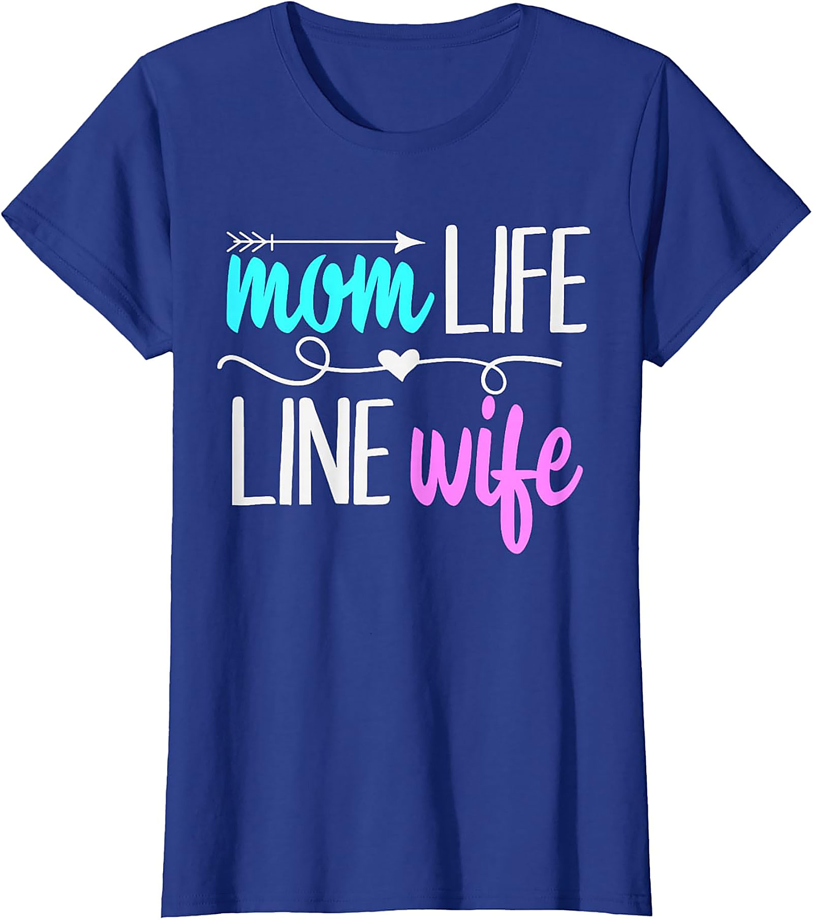Mom Life Line Wife T-shirt | Lineman Family Graphic Tee