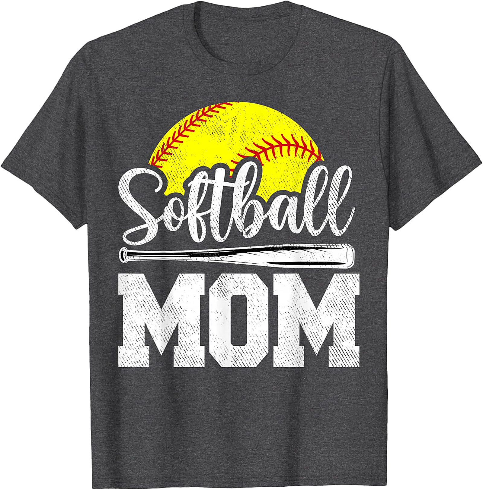 Softball Mom Graphic Tee Comfortable Unisex Softball T-Shirt