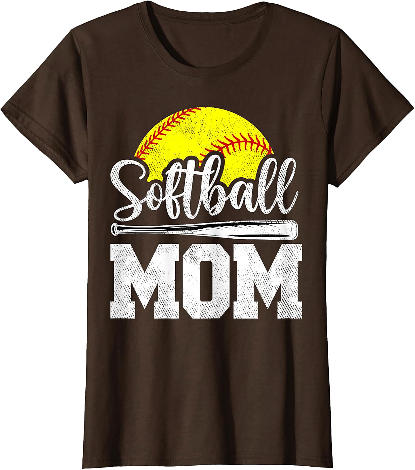 Softball Mom Graphic Tee Comfortable Unisex Softball T-Shirt