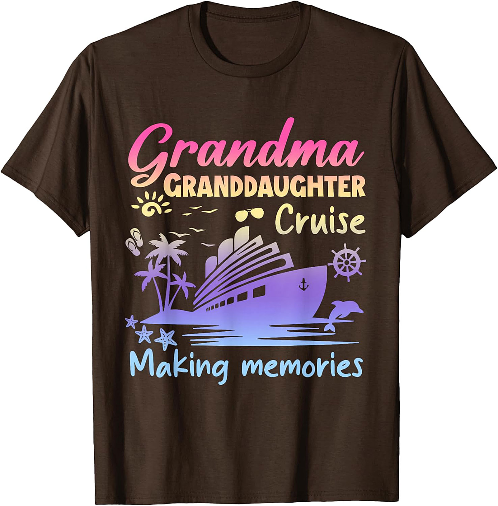 Grandma Granddaughter Cruise T-Shirt | Making Memories Tee