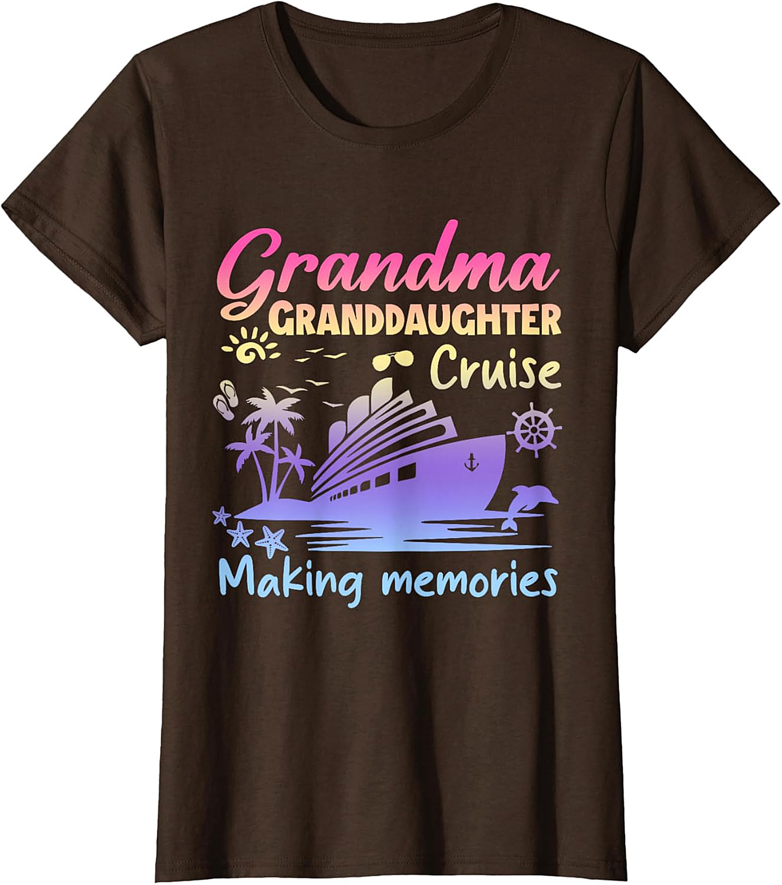 Grandma Granddaughter Cruise T-Shirt | Making Memories Tee