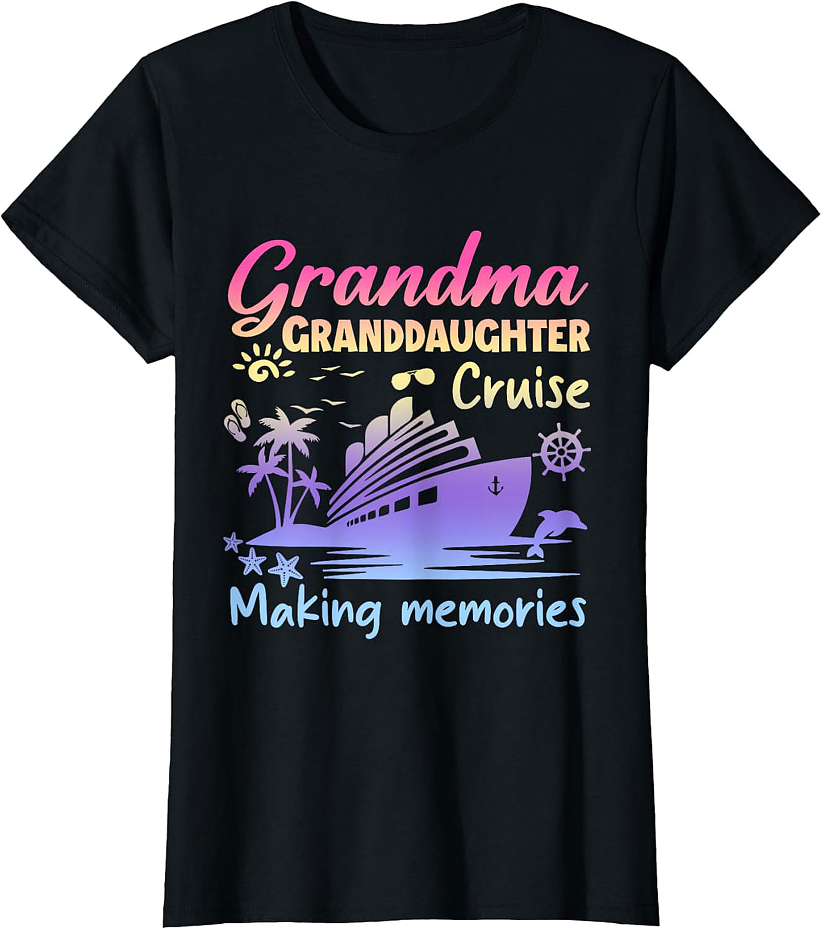 Grandma Granddaughter Cruise T-Shirt | Making Memories Tee