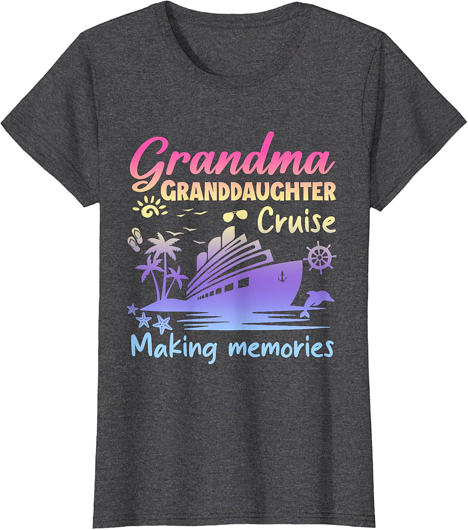 Grandma Granddaughter Cruise T-Shirt | Making Memories Tee