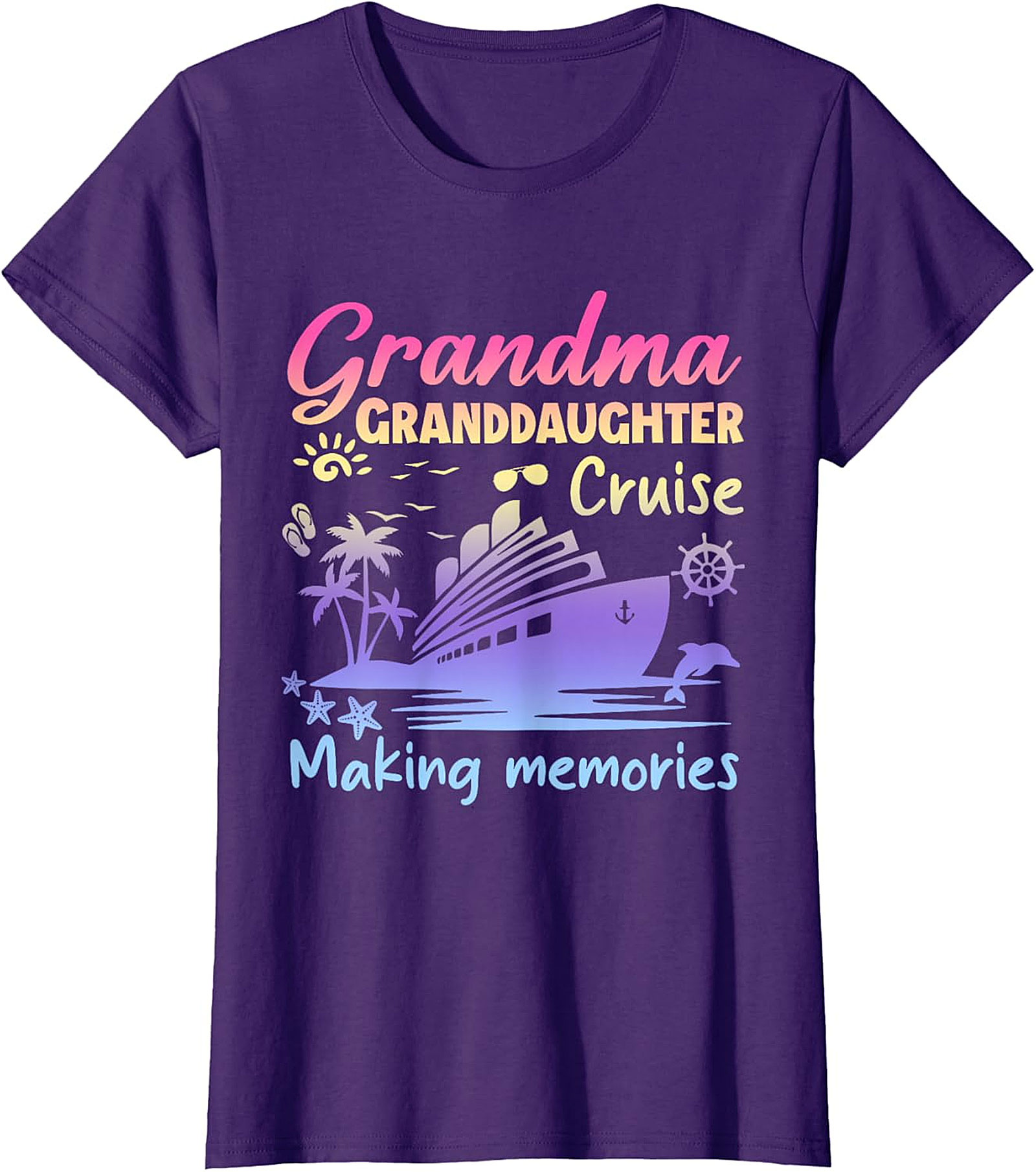Grandma Granddaughter Cruise T-Shirt | Making Memories Tee