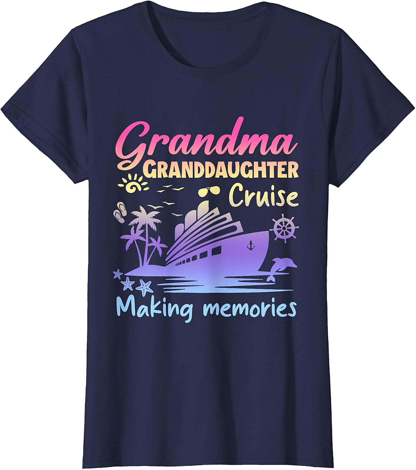 Grandma Granddaughter Cruise T-Shirt | Making Memories Tee