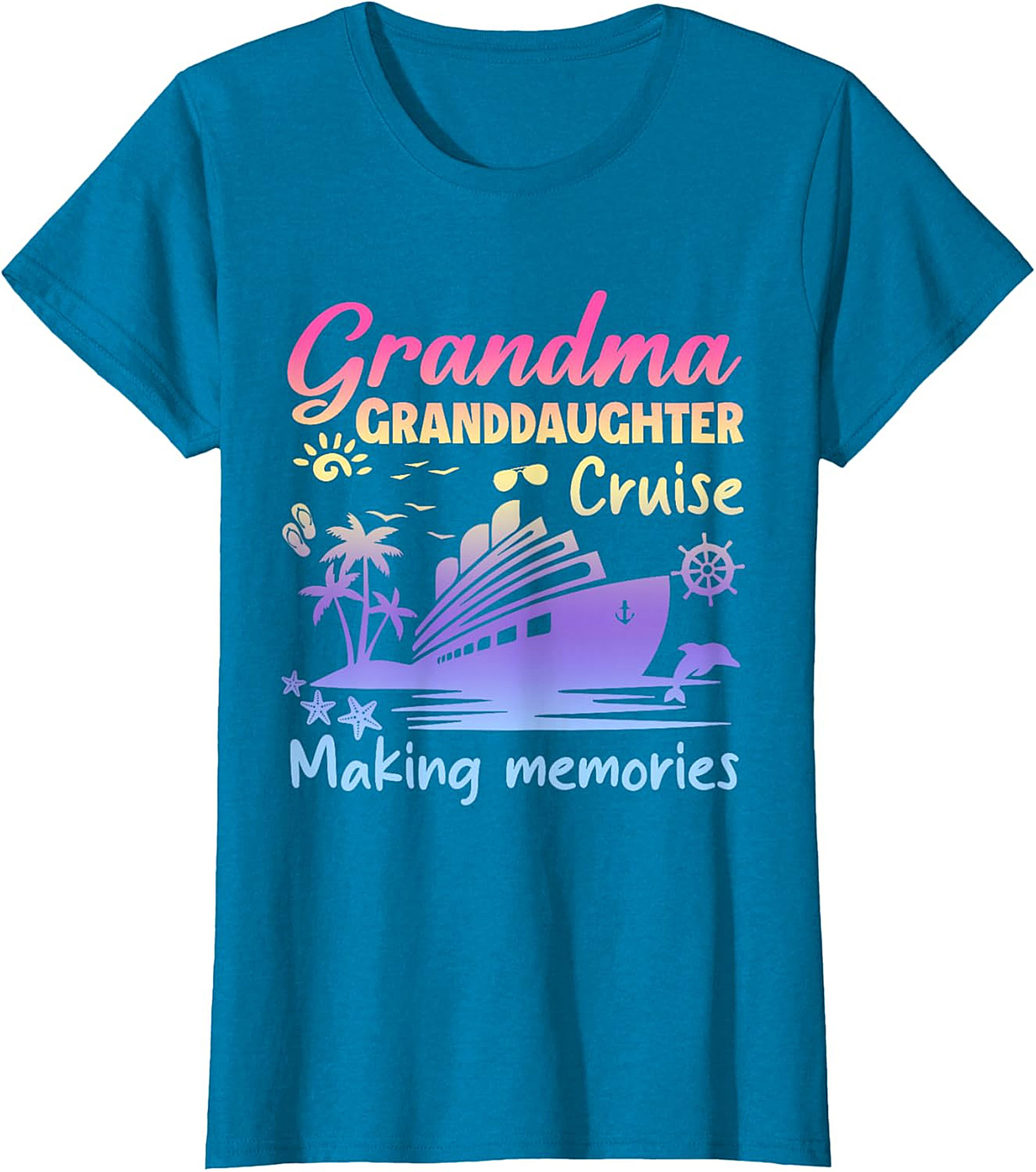 Grandma Granddaughter Cruise T-Shirt | Making Memories Tee