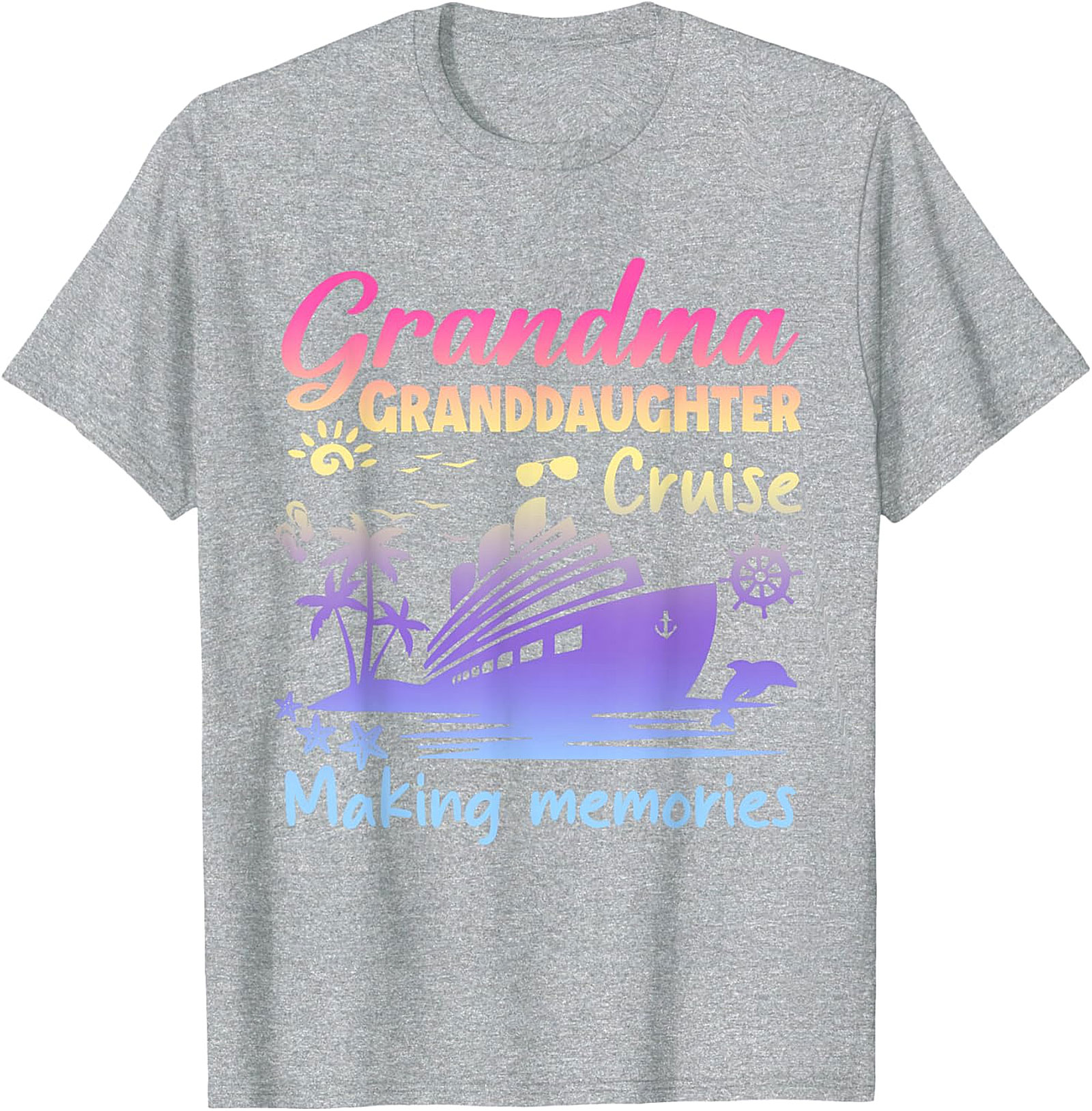 Grandma Granddaughter Cruise T-Shirt | Making Memories Tee