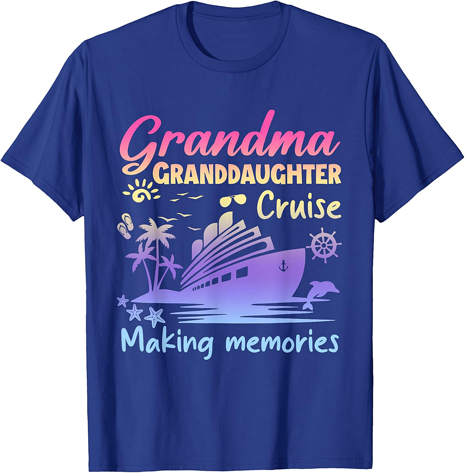 Grandma Granddaughter Cruise T-Shirt | Making Memories Tee
