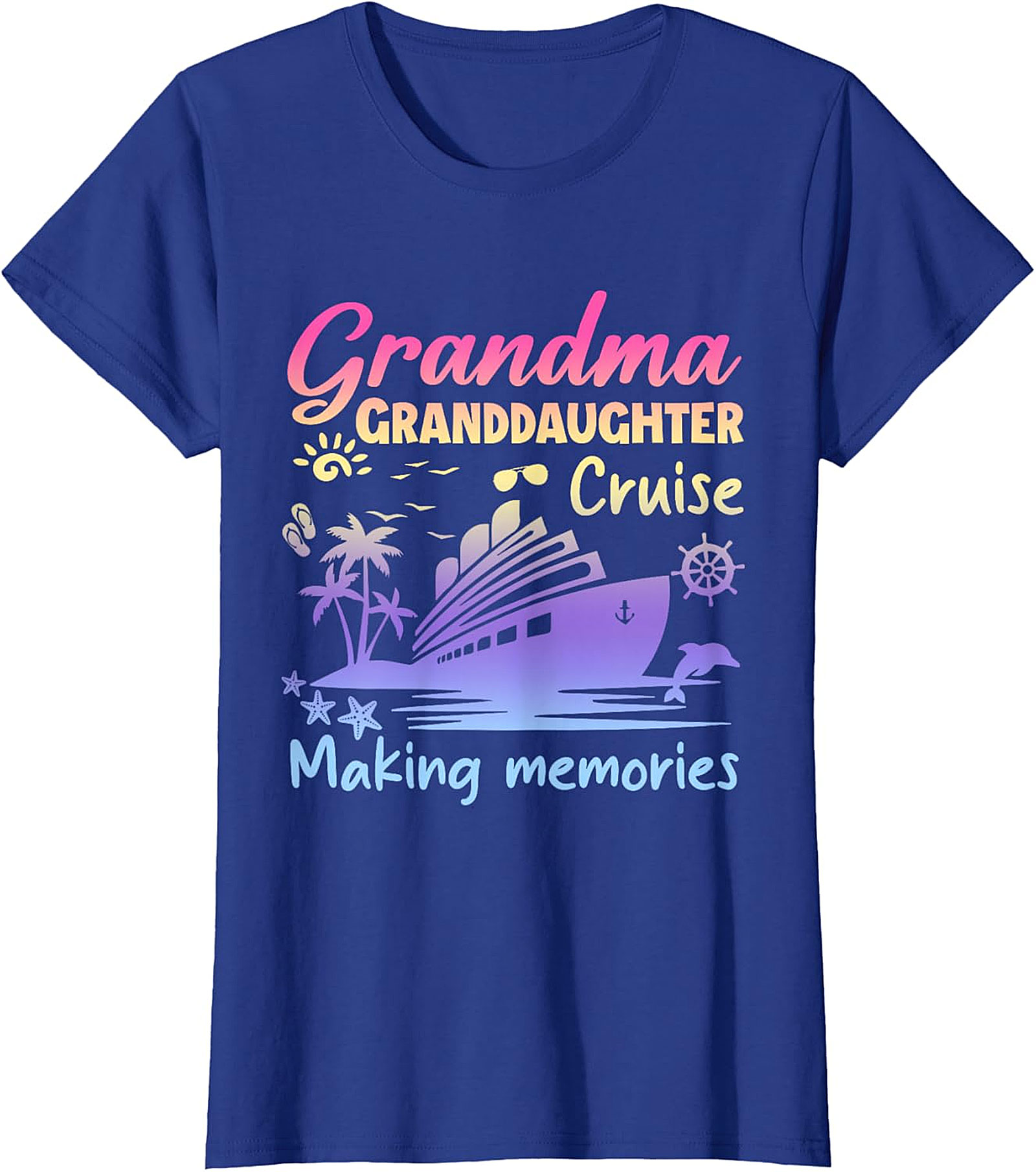 Grandma Granddaughter Cruise T-Shirt | Making Memories Tee