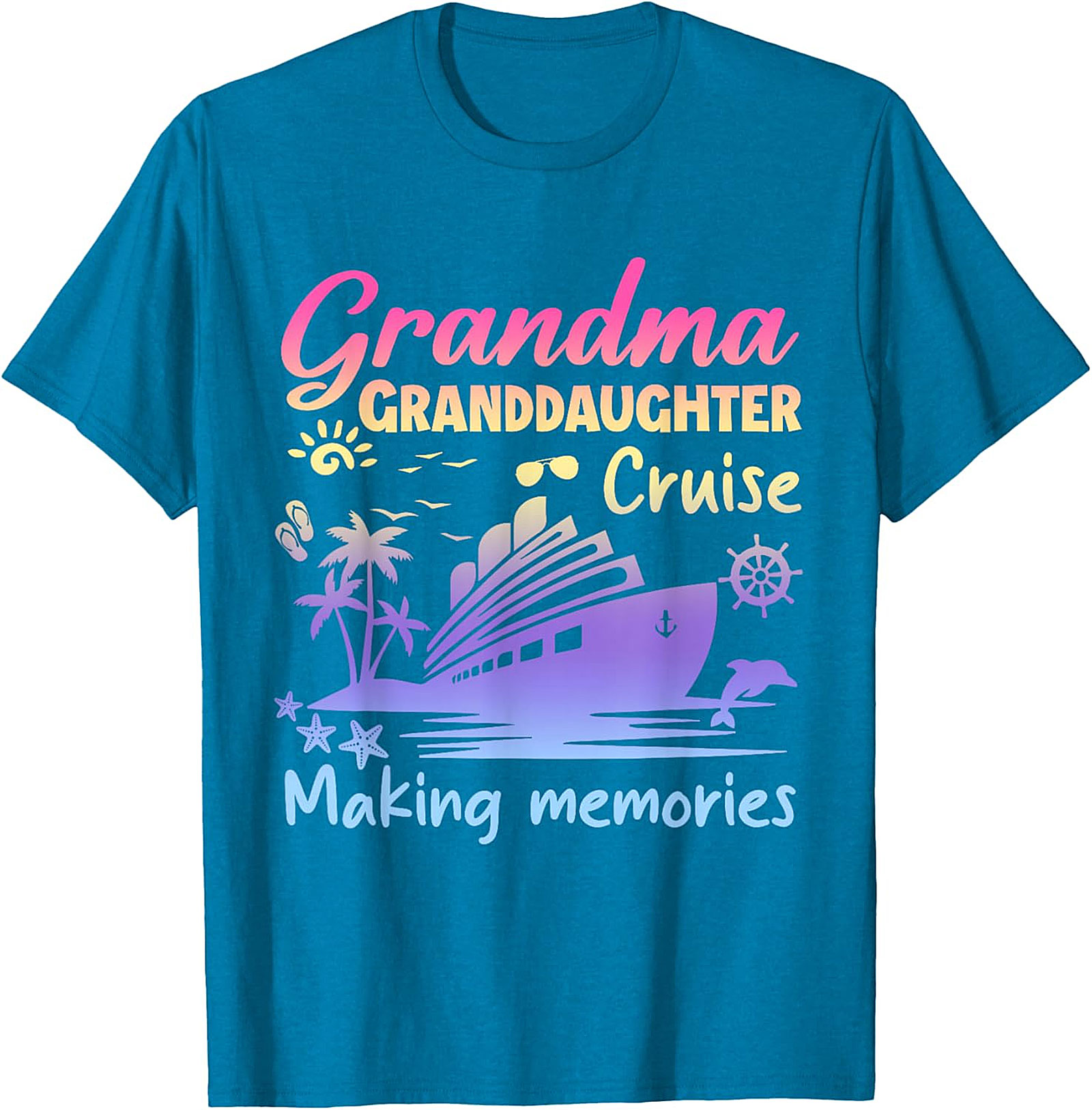 Grandma Granddaughter Cruise T-Shirt | Making Memories Tee