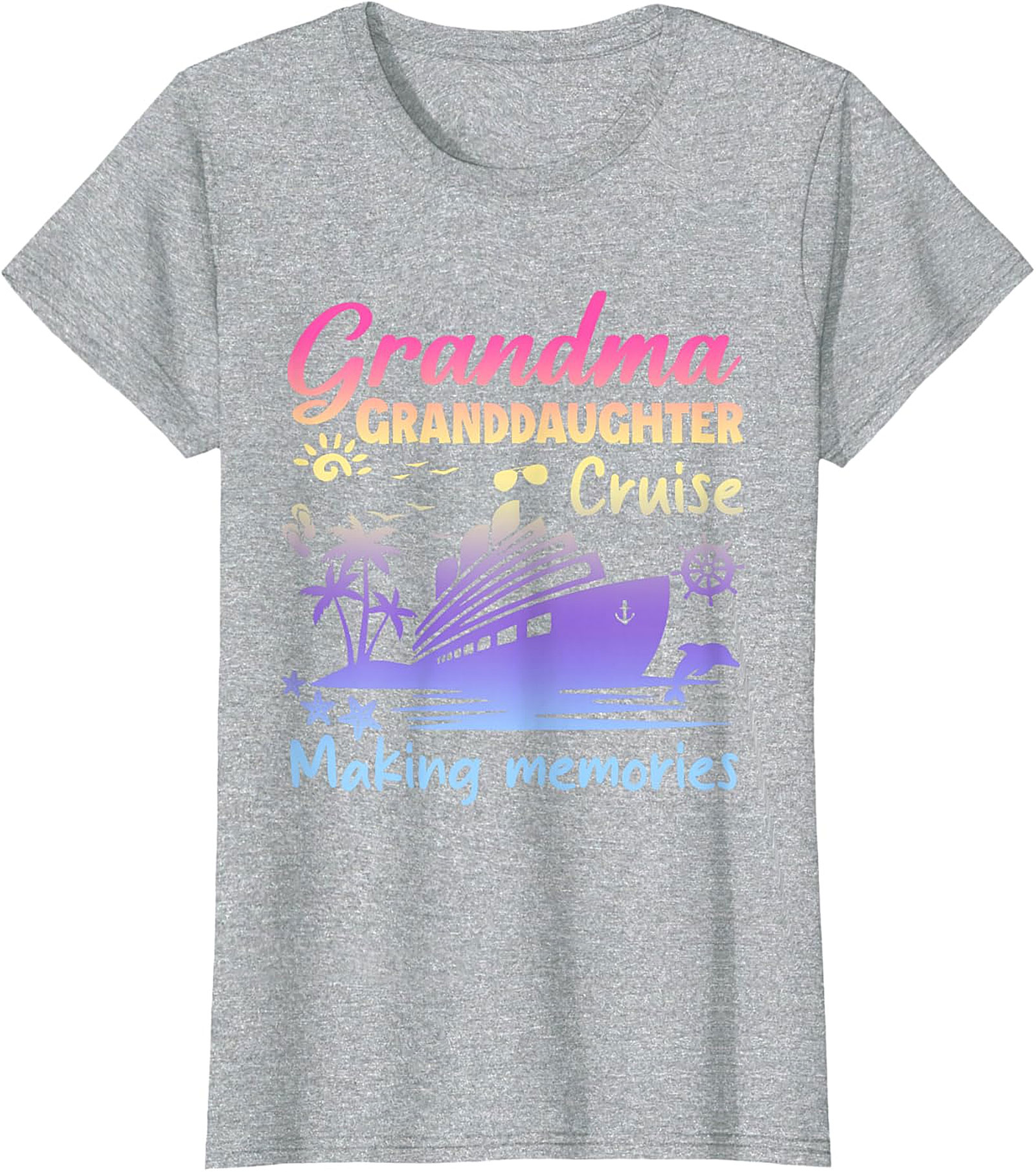 Grandma Granddaughter Cruise T-Shirt | Making Memories Tee