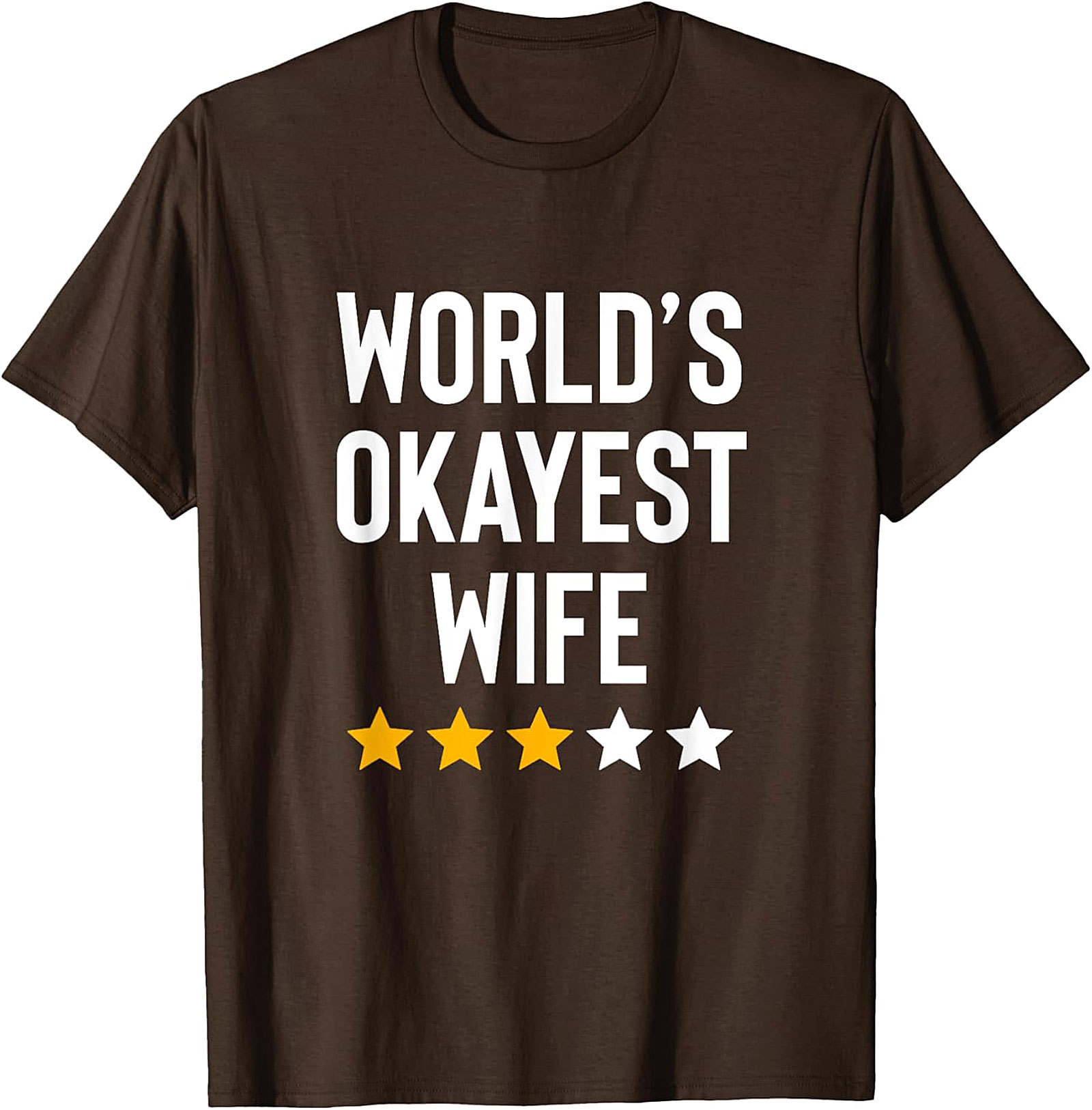 World's Okayest Wife Funny Graphic Tee | Soft Cotton Gift