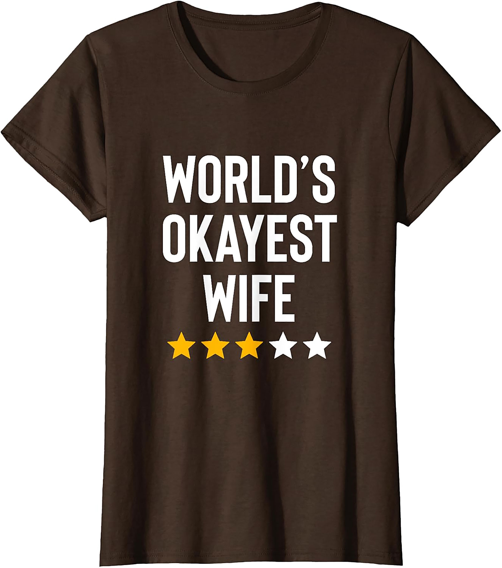 World's Okayest Wife Funny Graphic Tee | Soft Cotton Gift