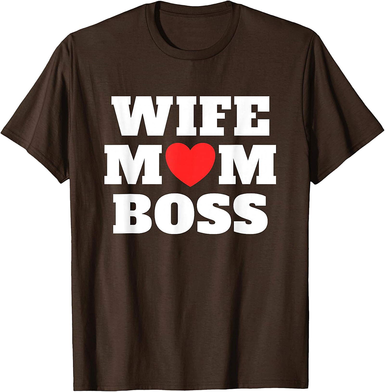 Wife Mom Boss T-shirt | Empowering Gift Graphic Tee for Her