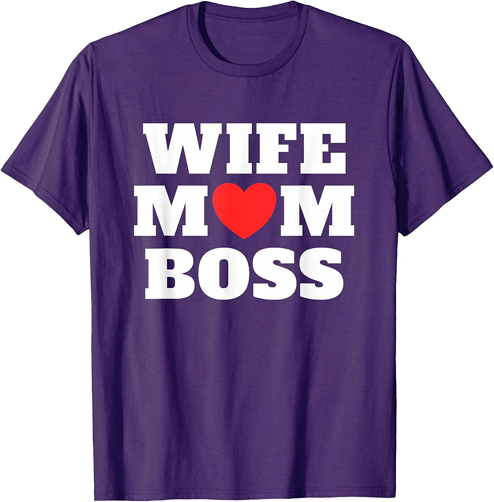 Wife Mom Boss T-shirt | Empowering Gift Graphic Tee for Her