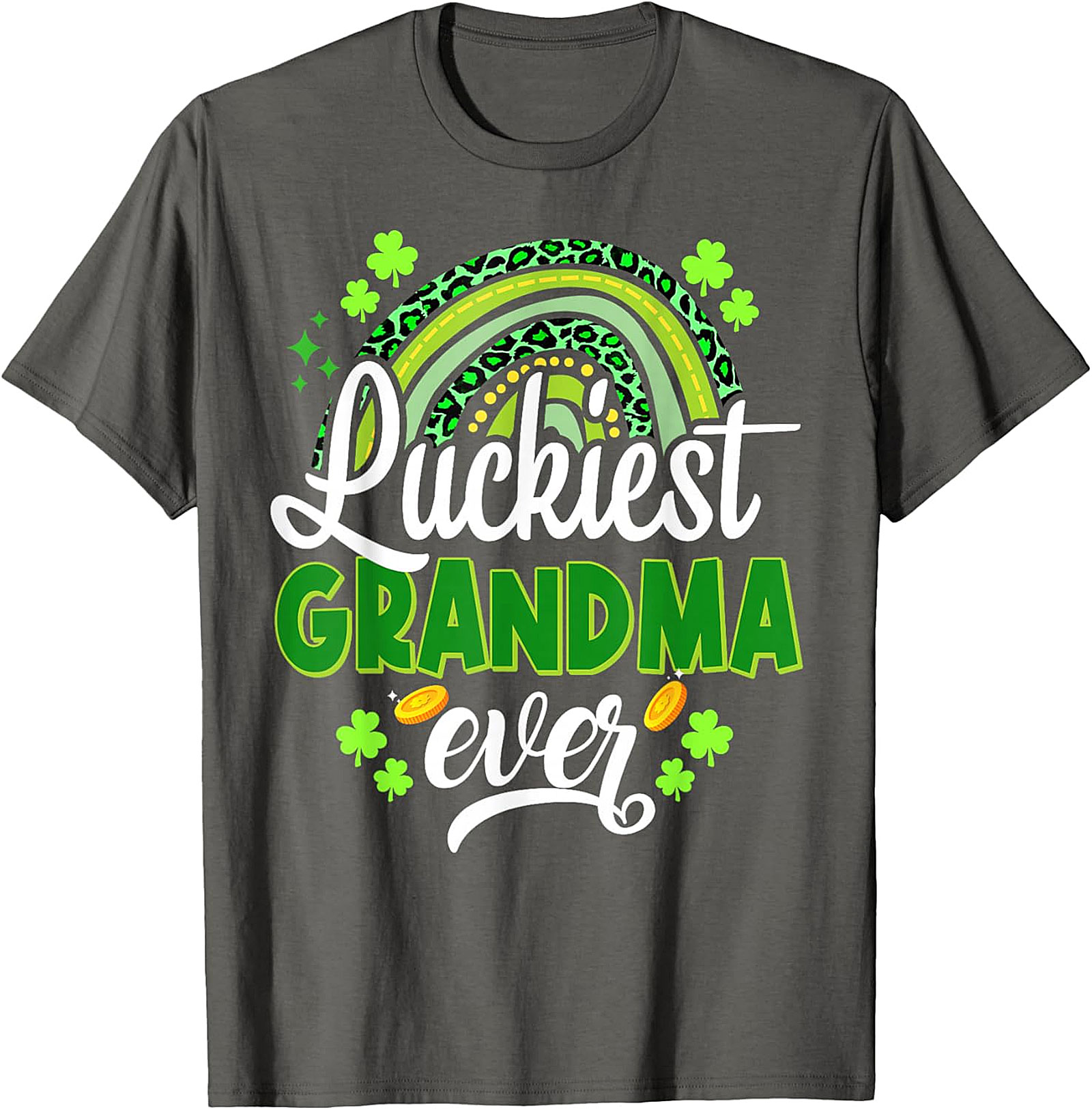 Luckiest Grandma St. Patrick's Day T-shirt | Soft Cotton Tee