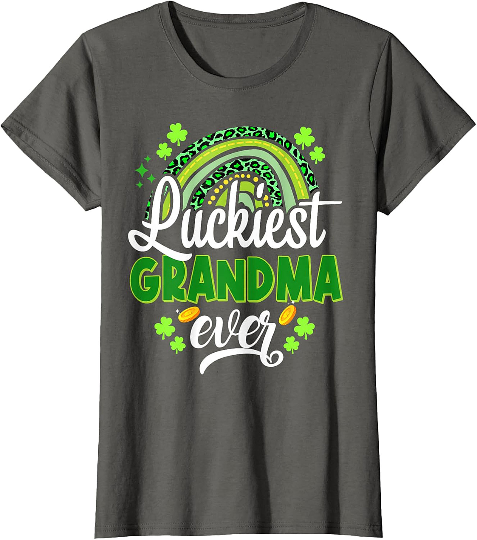 Luckiest Grandma St. Patrick's Day T-shirt | Soft Cotton Tee