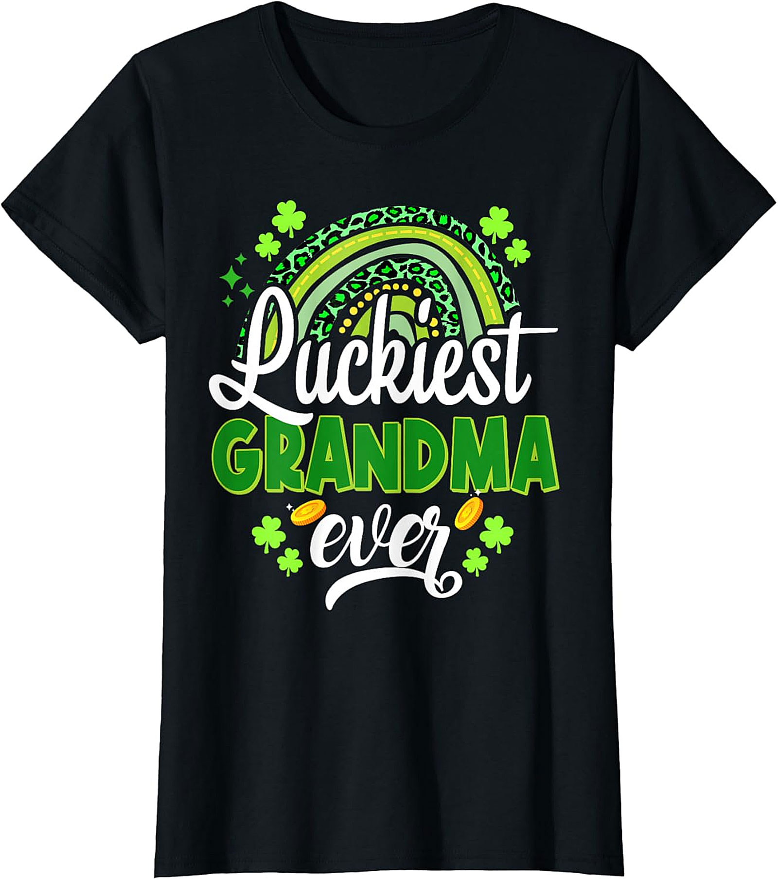 Luckiest Grandma St. Patrick's Day T-shirt | Soft Cotton Tee