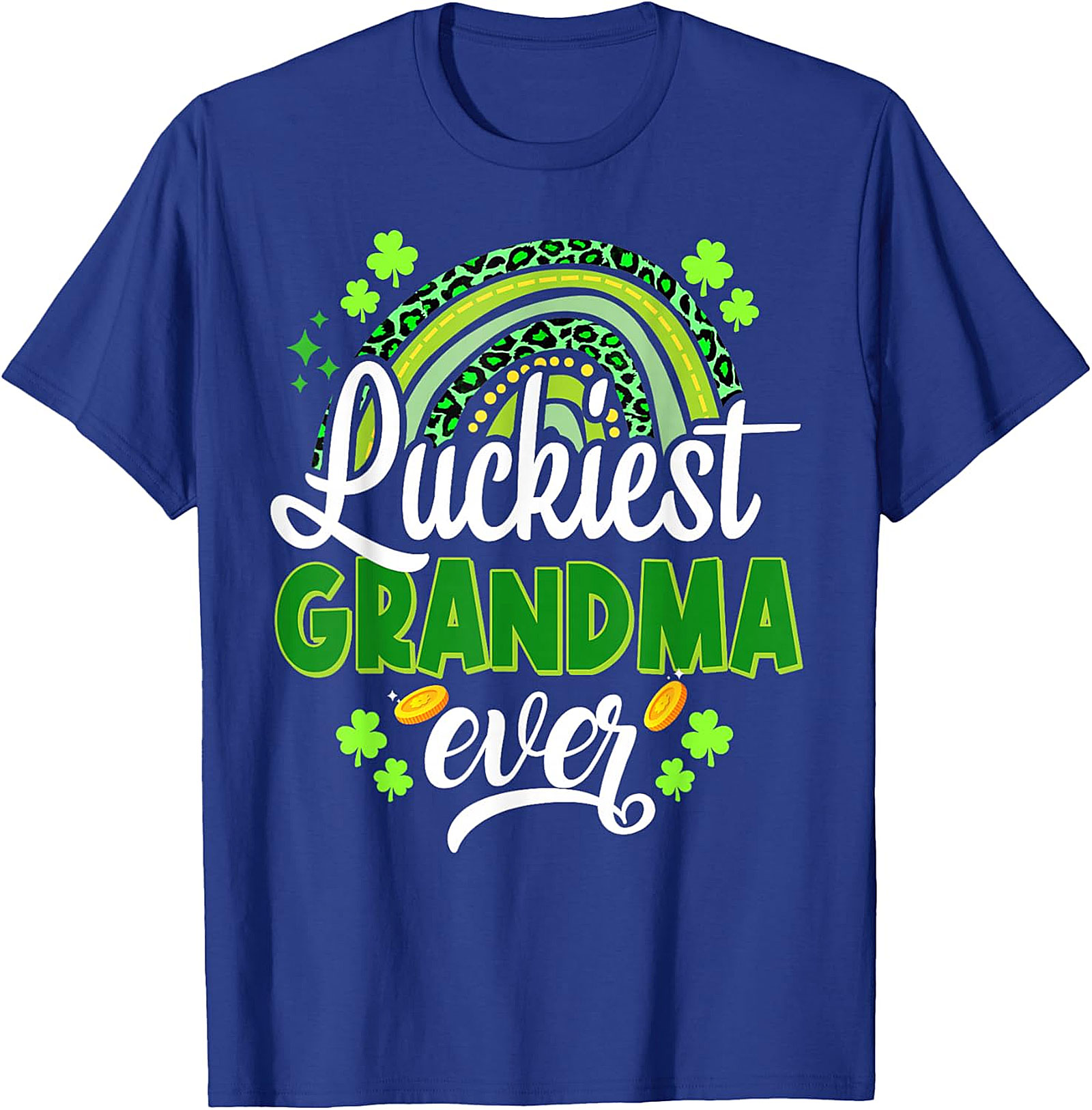 Luckiest Grandma St. Patrick's Day T-shirt | Soft Cotton Tee