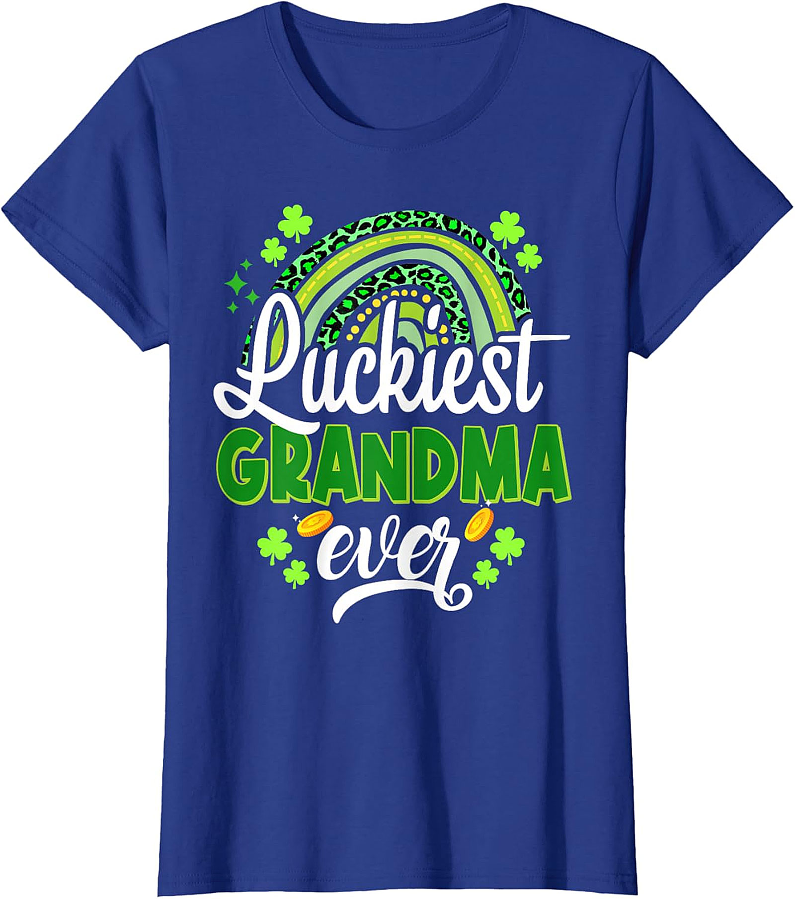 Luckiest Grandma St. Patrick's Day T-shirt | Soft Cotton Tee
