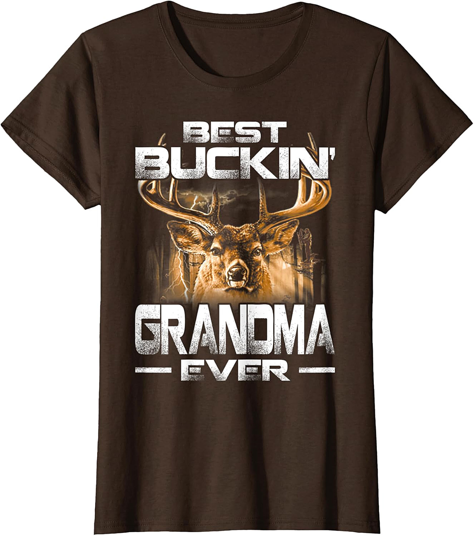  Best Buckin' Grandma Ever T-Shirt | Funny Hunting Gift