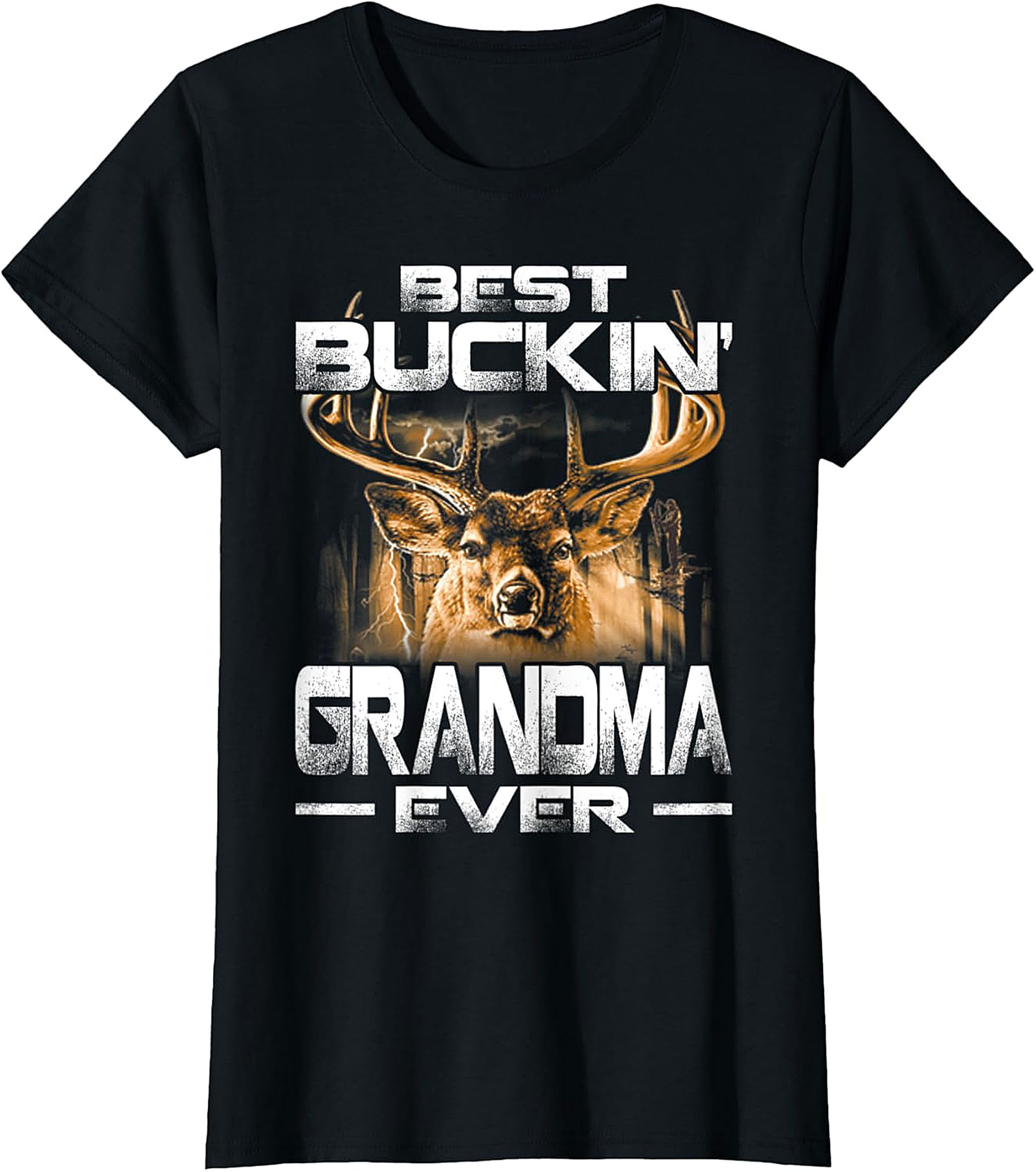  Best Buckin' Grandma Ever T-Shirt | Funny Hunting Gift