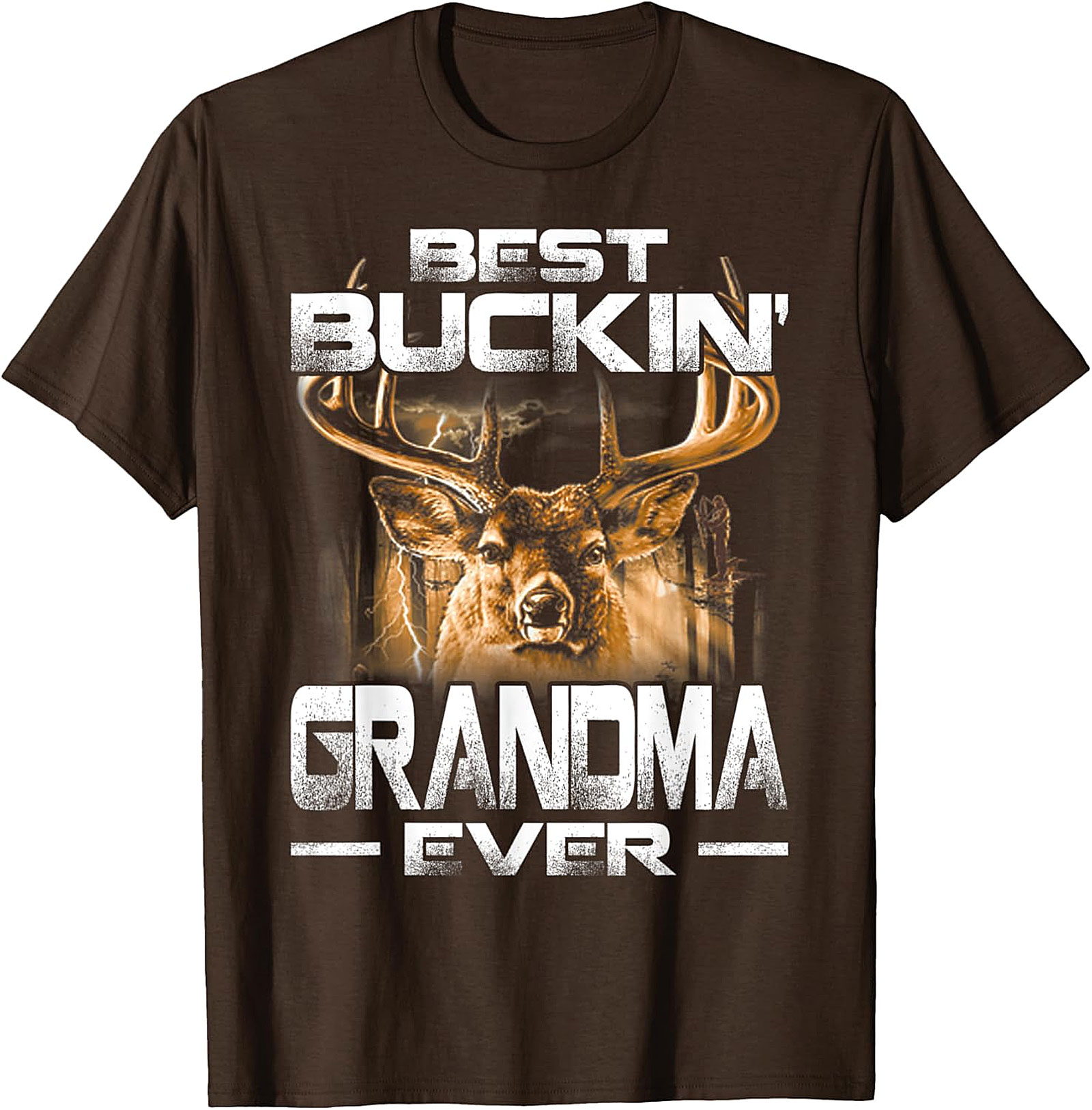  Best Buckin' Grandma Ever T-Shirt | Funny Hunting Gift