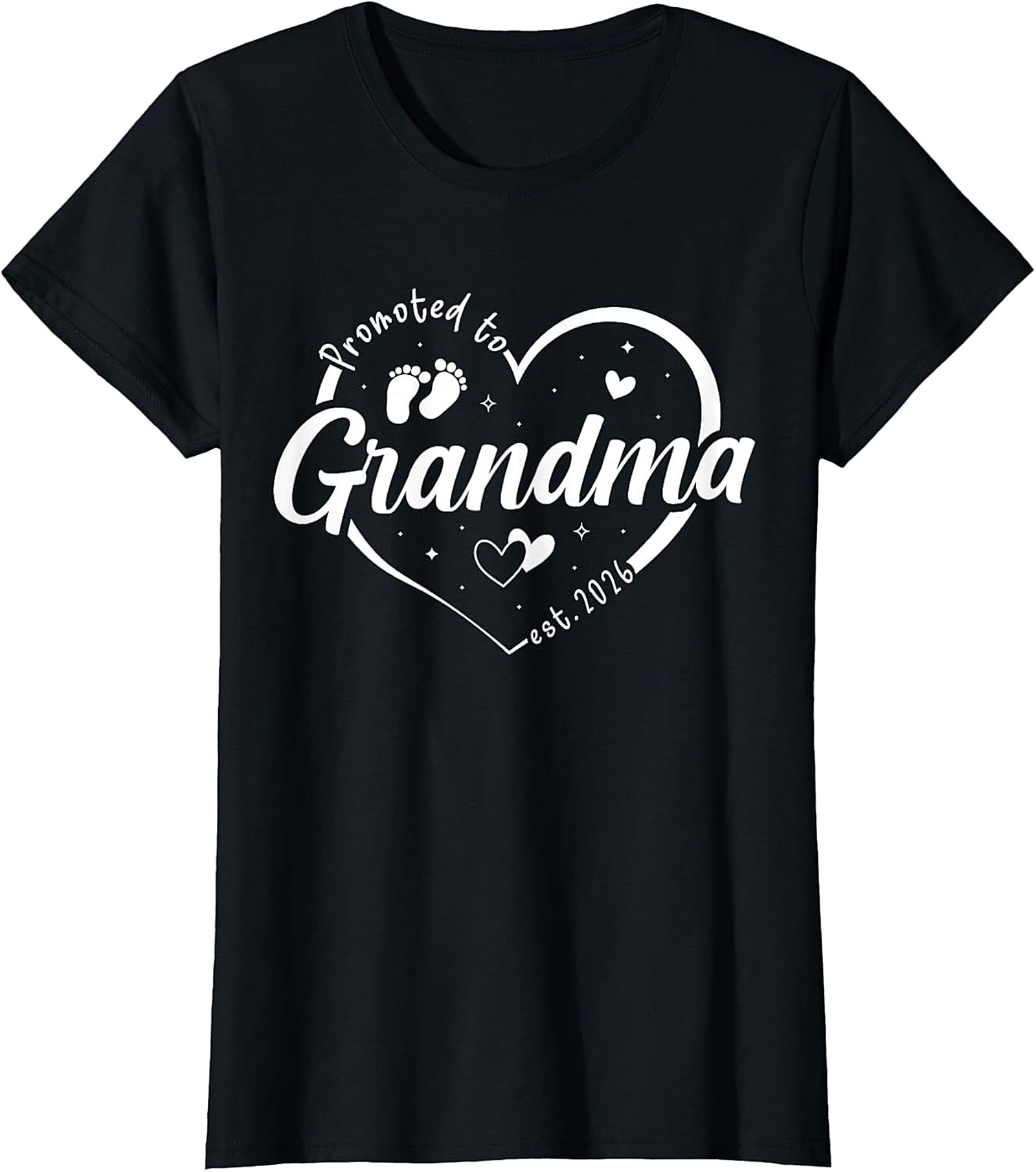 Promoted to Grandma 2026 T-Shirt | New Grandma Gift Idea