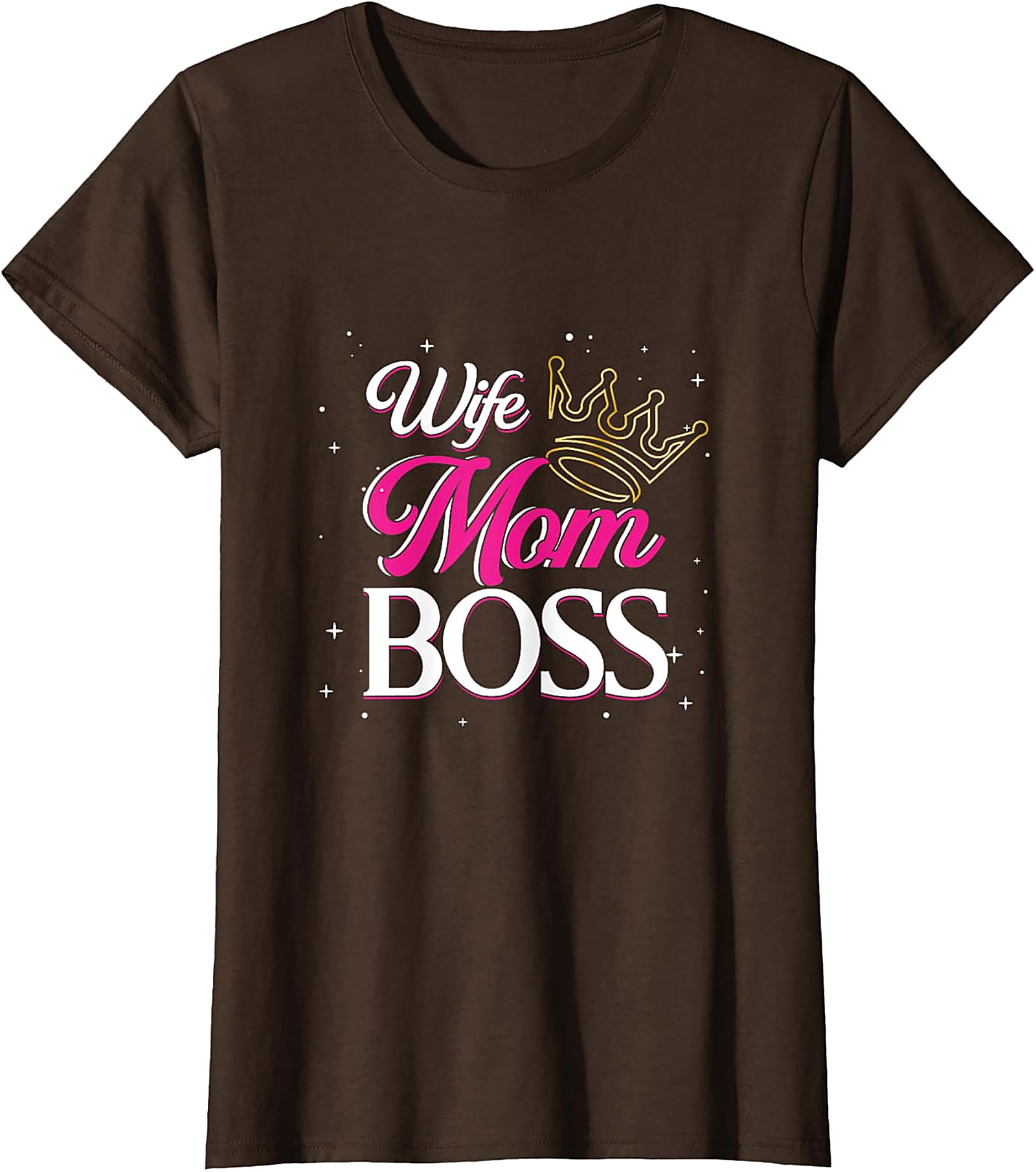 Wife Mom Boss T-Shirt | Empowering Women's Graphic Tee
