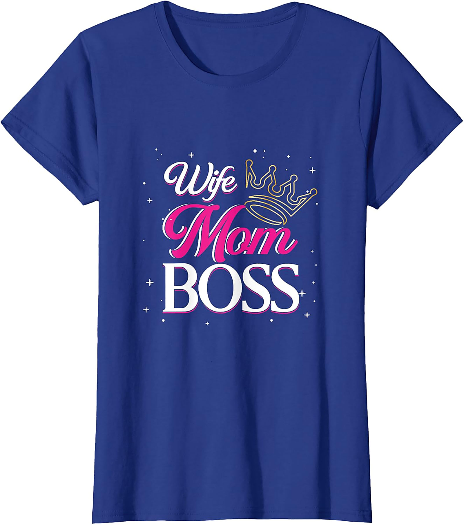 Wife Mom Boss T-Shirt | Empowering Women's Graphic Tee