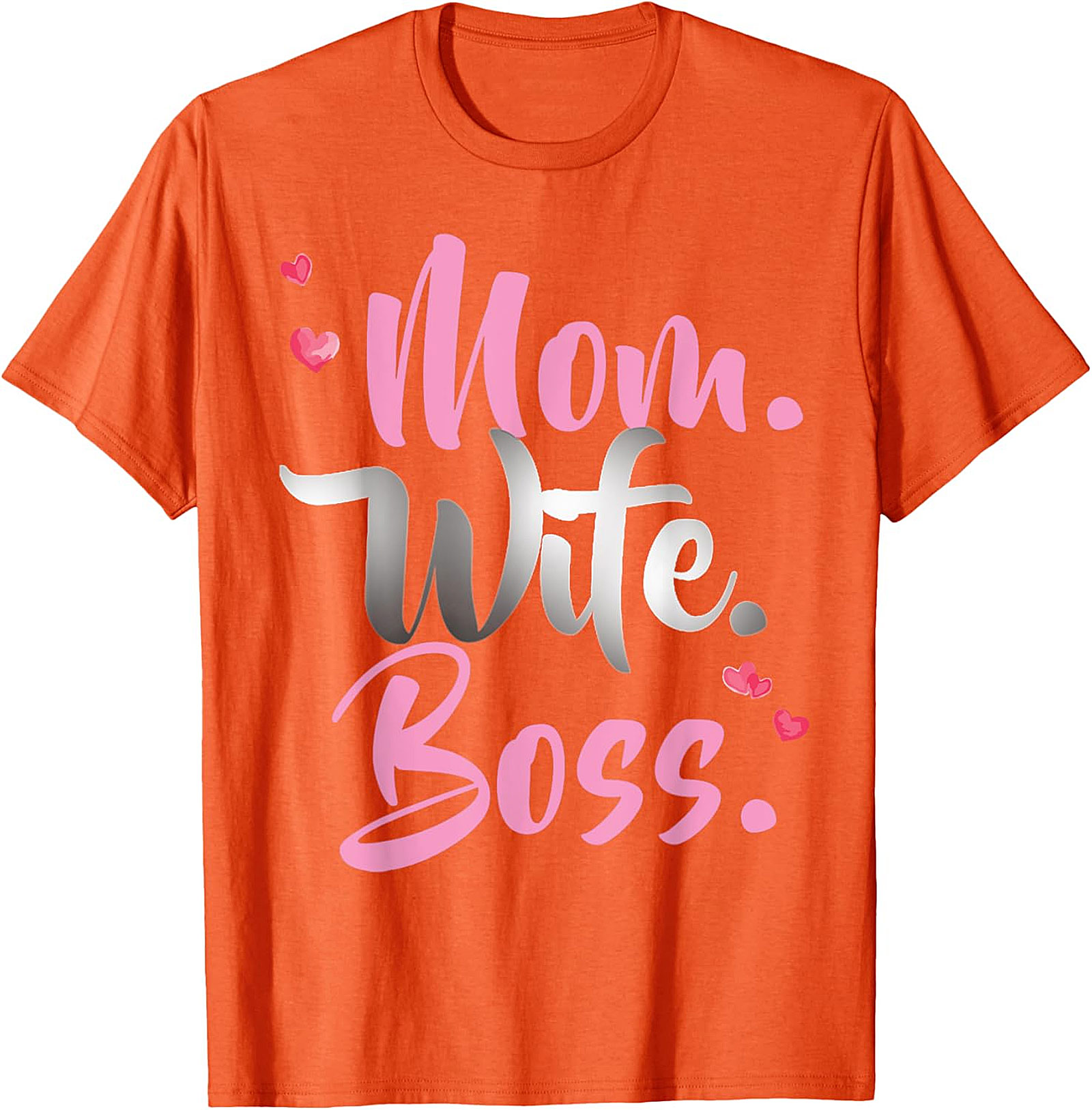 Mom Wife Boss T-Shirt | Empowering Women's Graphic Tee