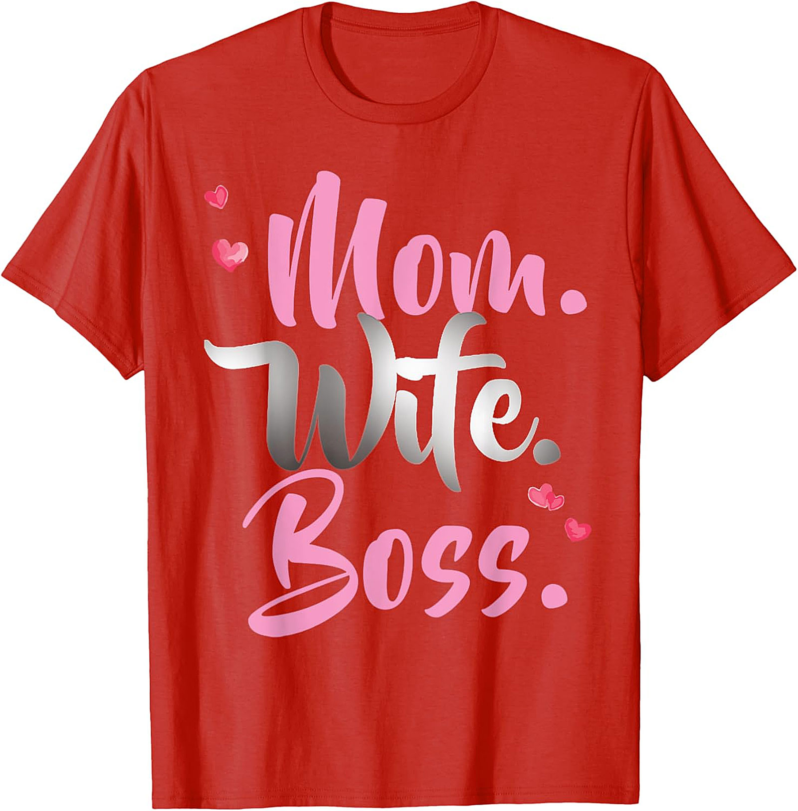 Mom Wife Boss T-Shirt | Empowering Women's Graphic Tee
