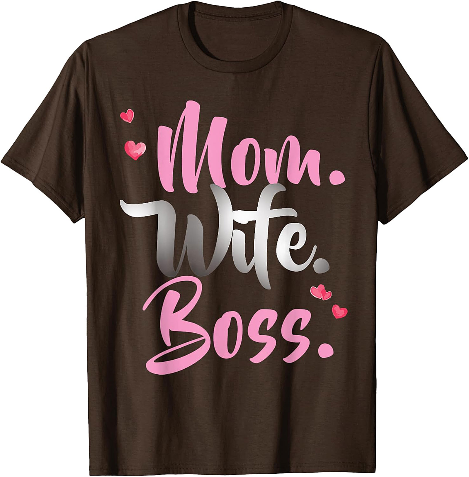 Mom Wife Boss T-Shirt | Empowering Women's Graphic Tee