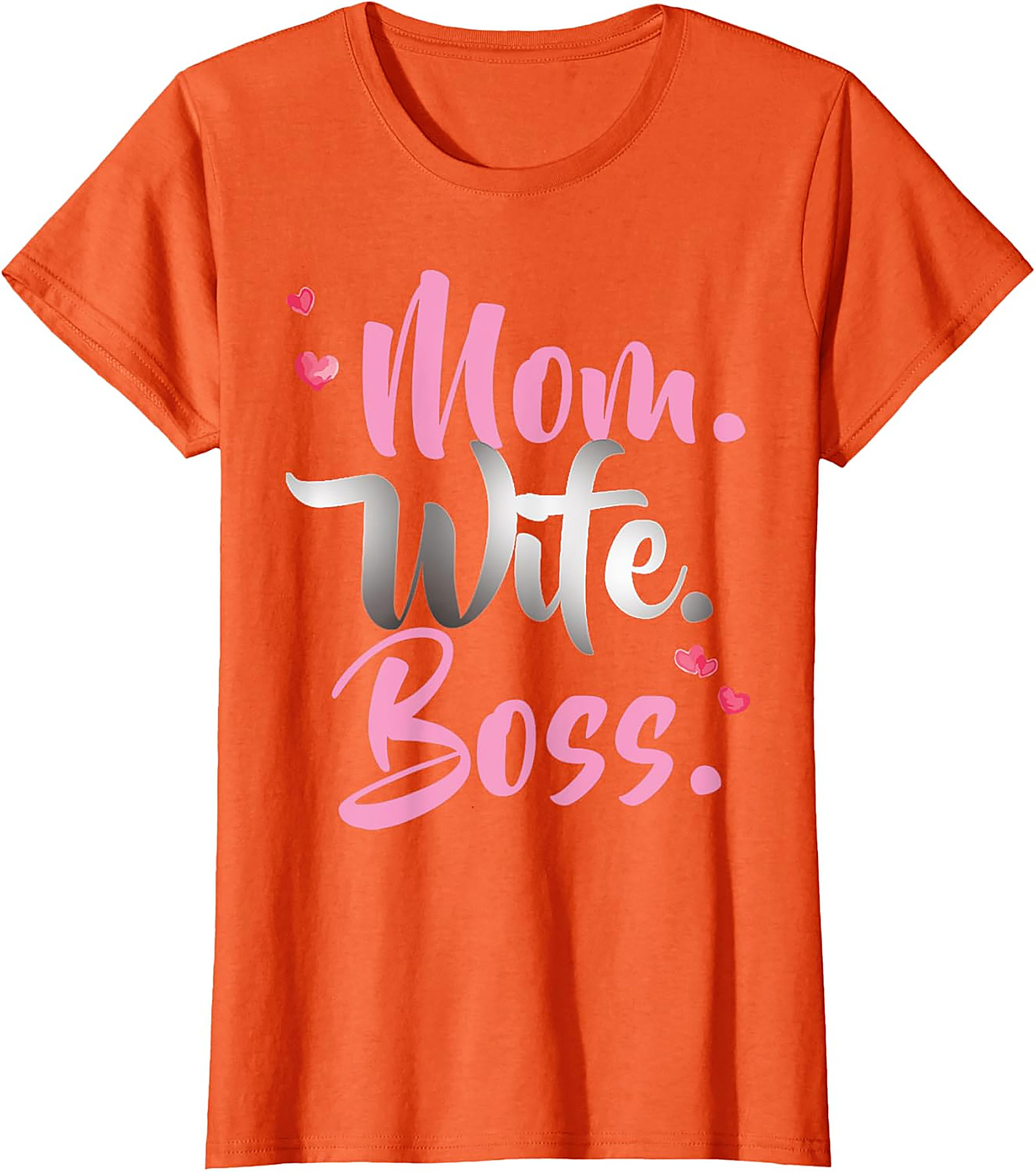 Mom Wife Boss T-Shirt | Empowering Women's Graphic Tee