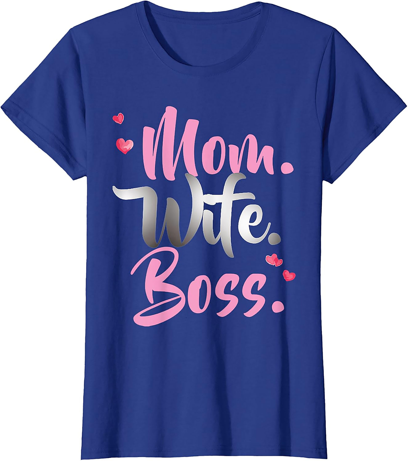 Mom Wife Boss T-Shirt | Empowering Women's Graphic Tee