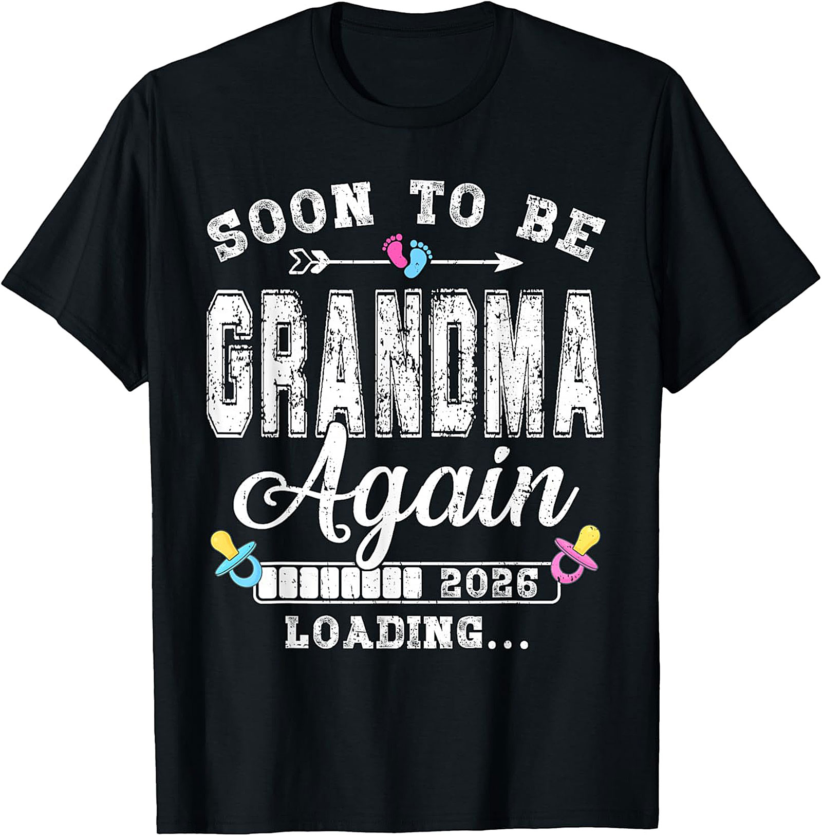Soon to be Grandma Again 2026 T-Shirt | Pregnancy Reveal Tee